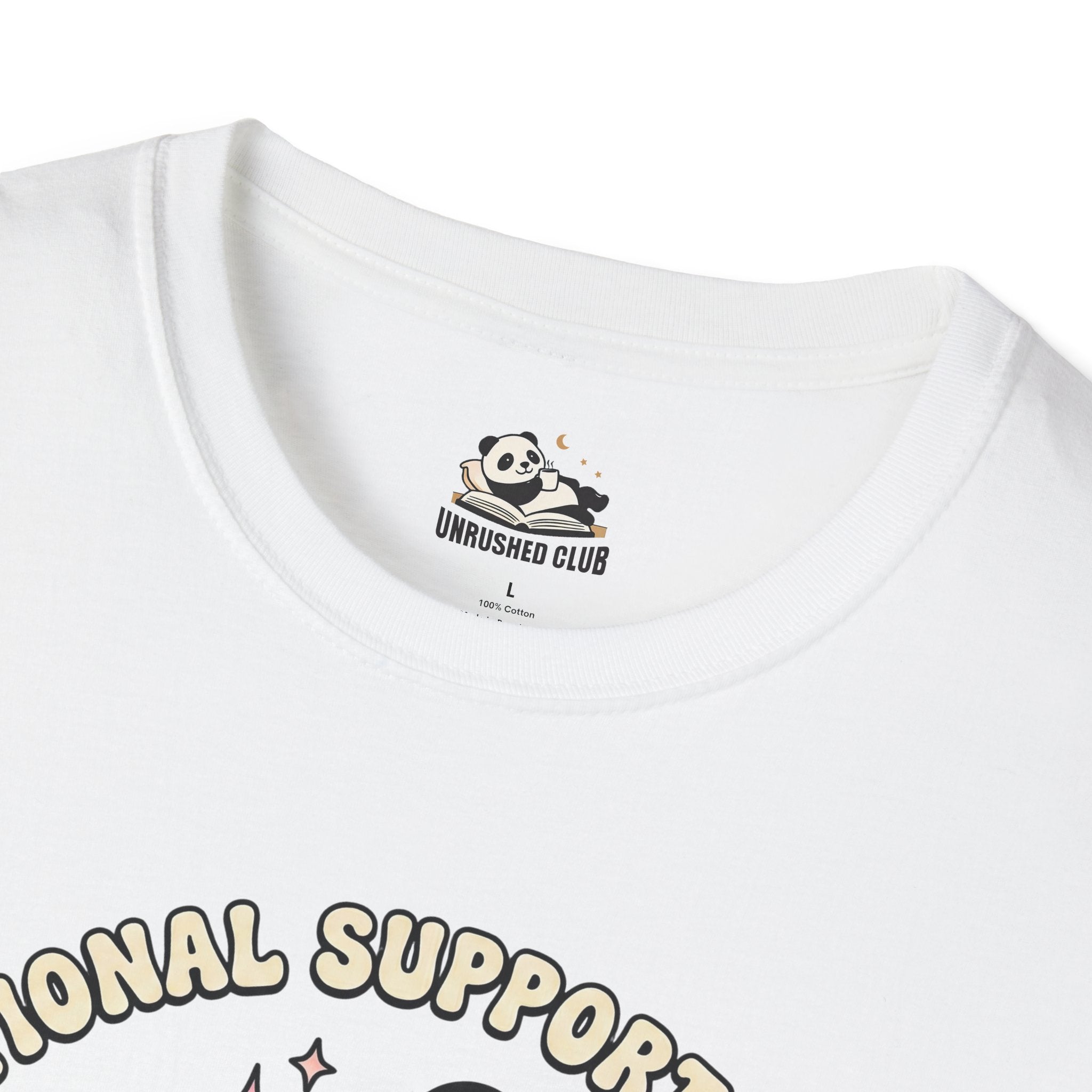 Emotional Support Fiction T-Shirt