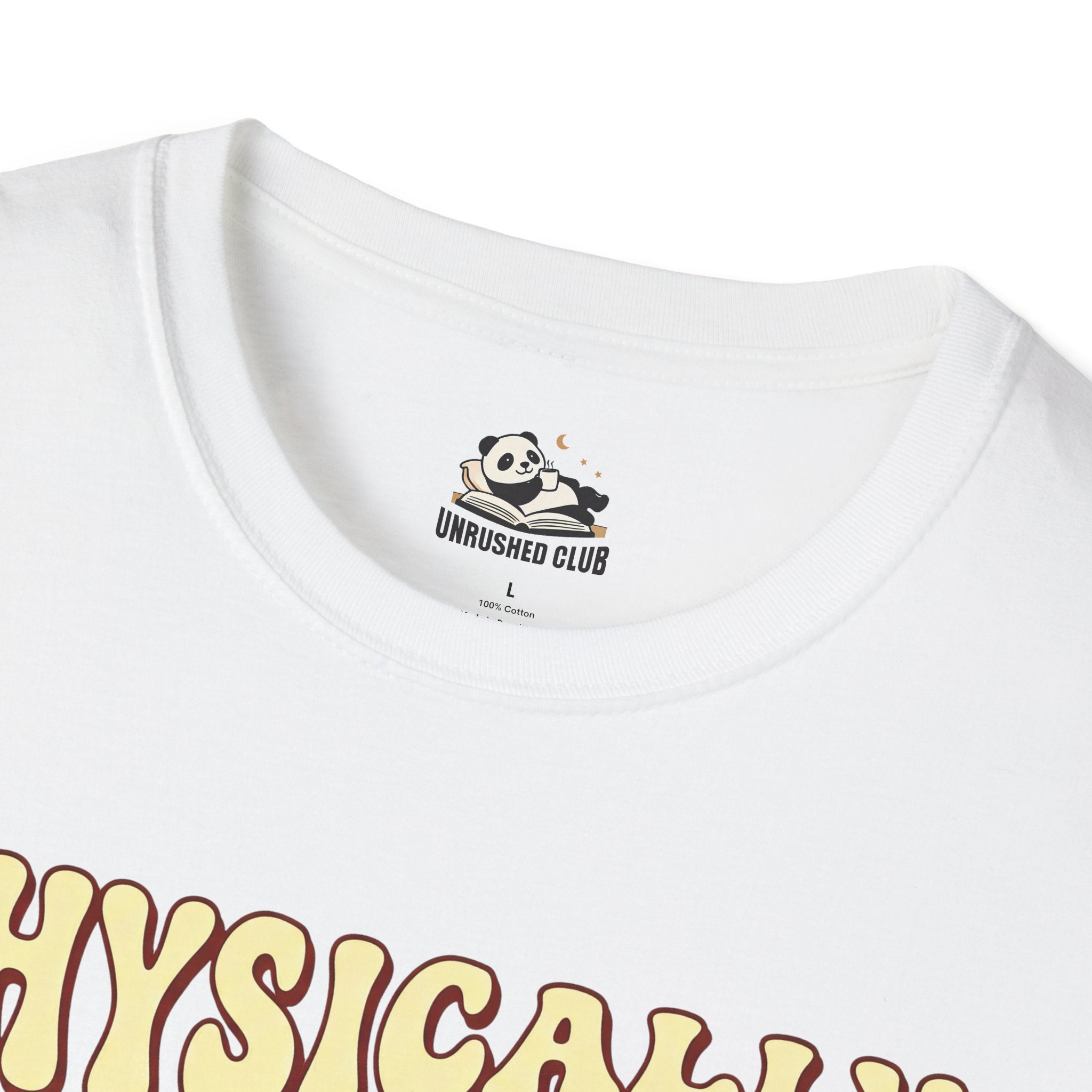 Physically Here Mentally in a Book T-Shirt