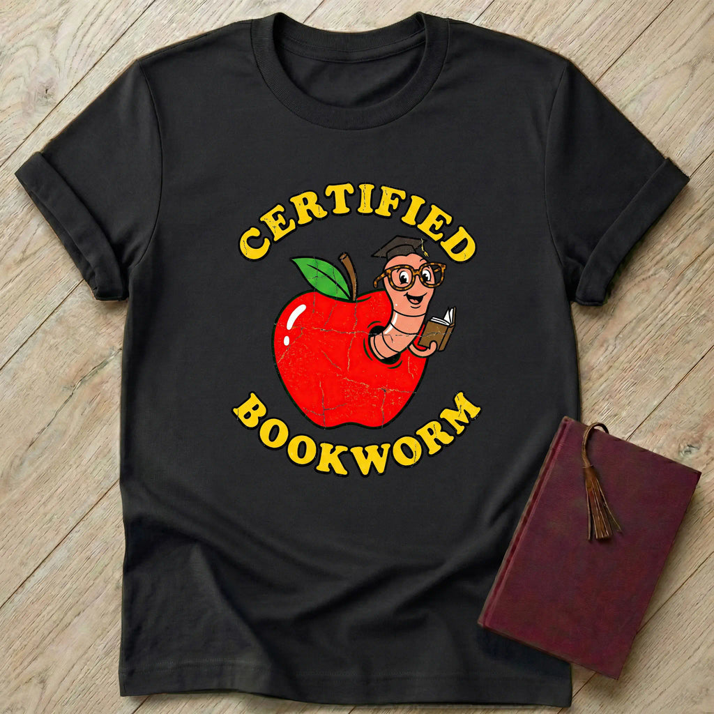 Certified Bookworm T-Shirt