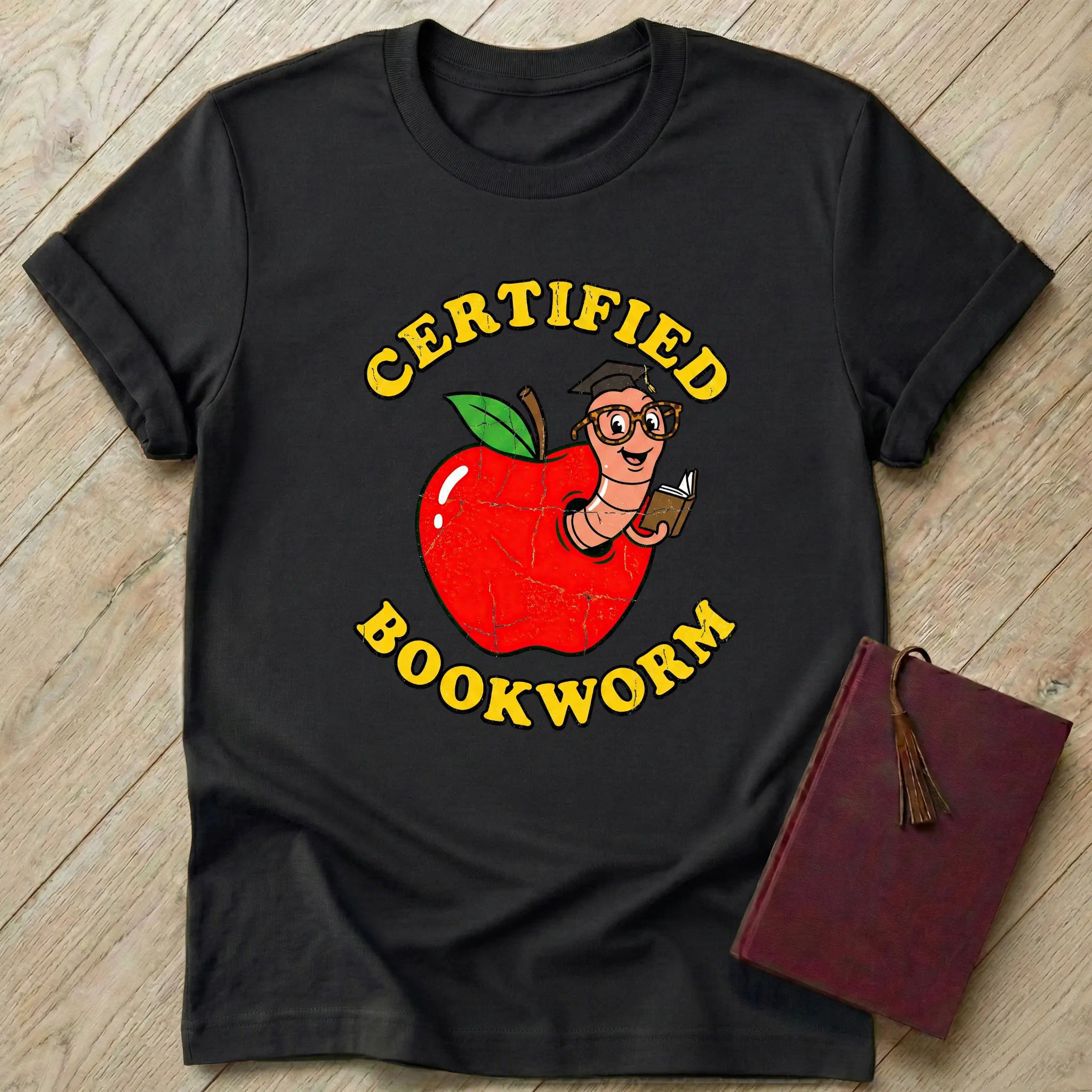 Certified Bookworm T-Shirt