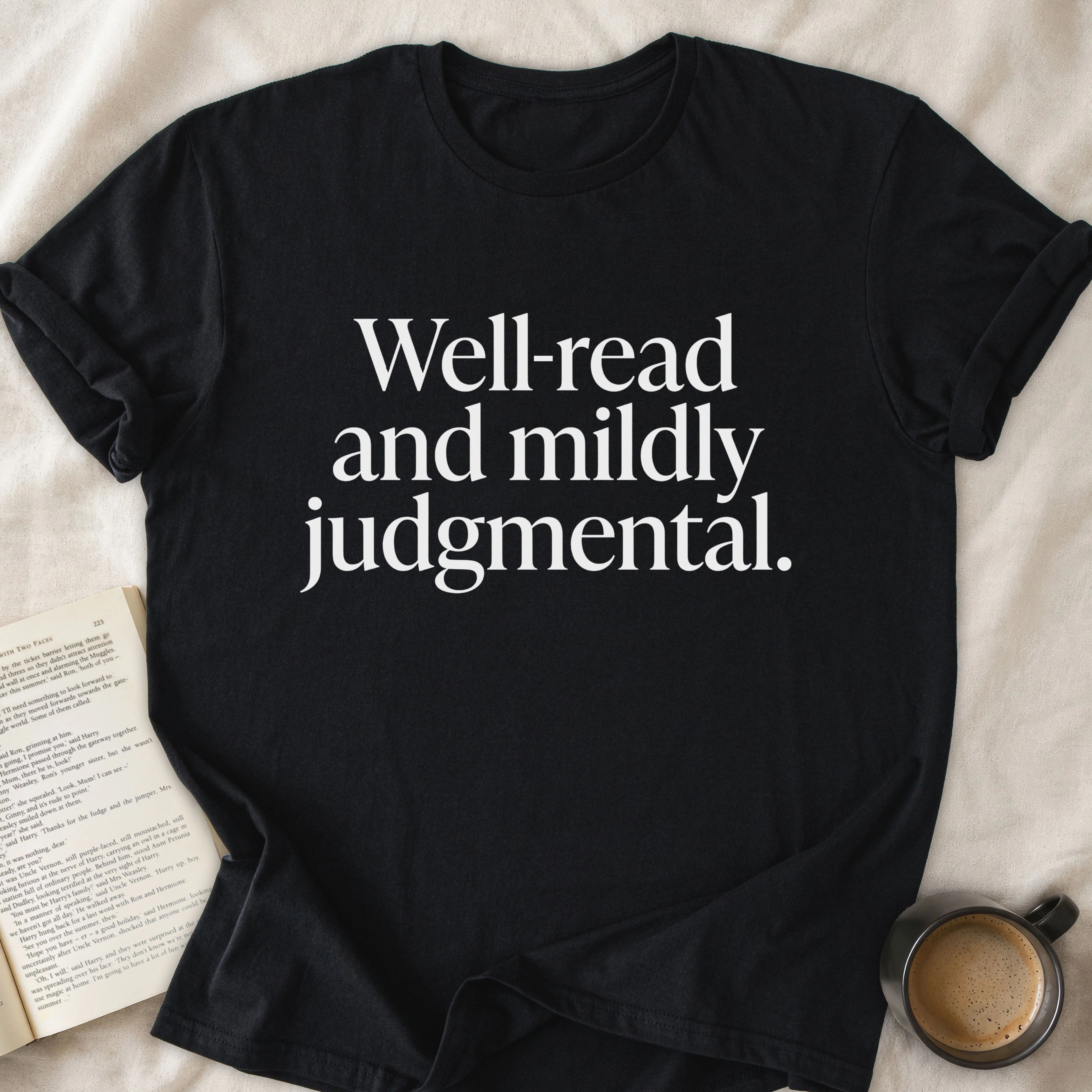Well-read and mildly judgmental