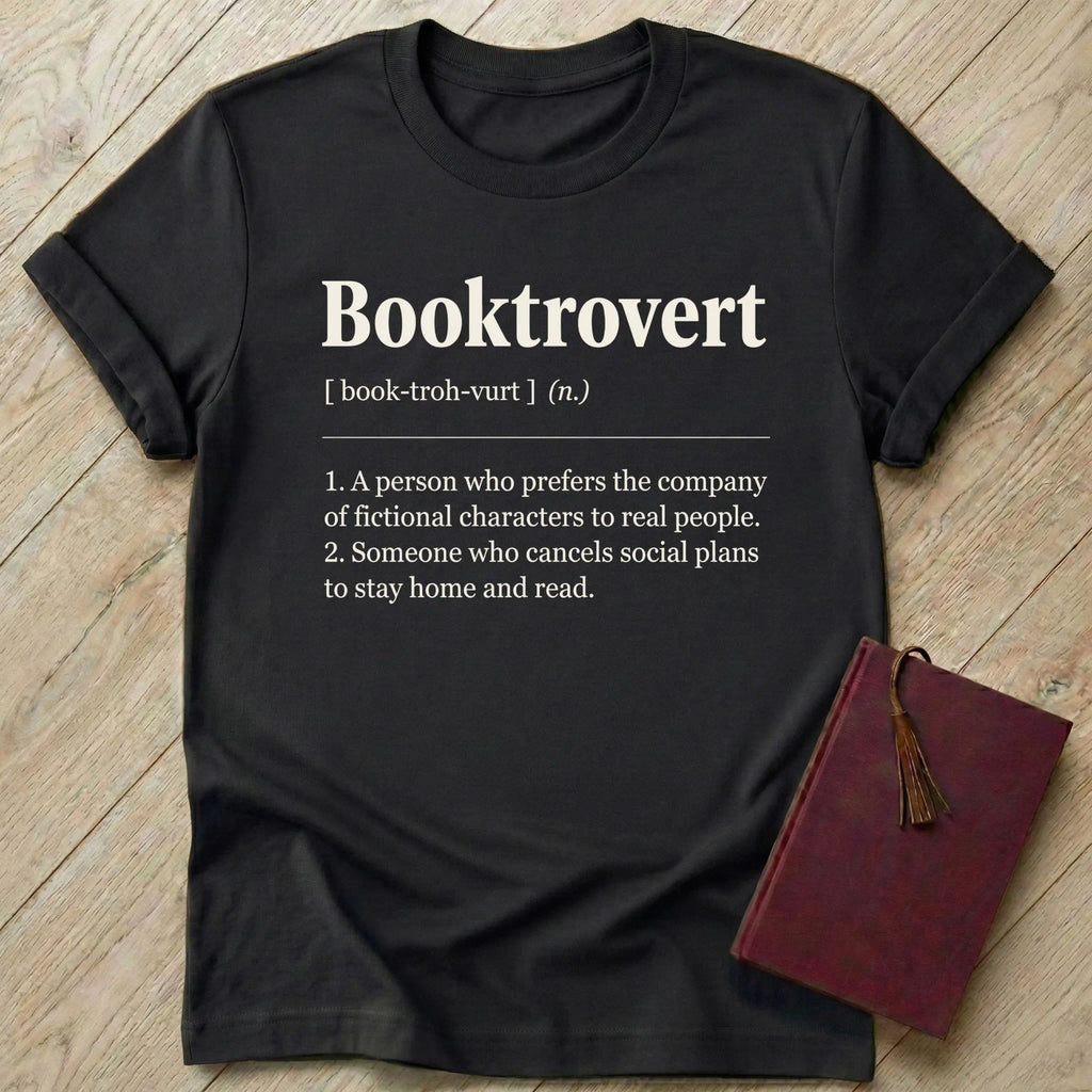 Booktrovert Dictionary T-Shirt