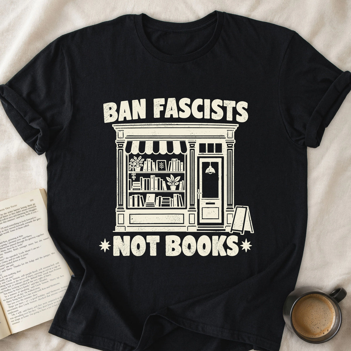 Ban Fascists Not Books