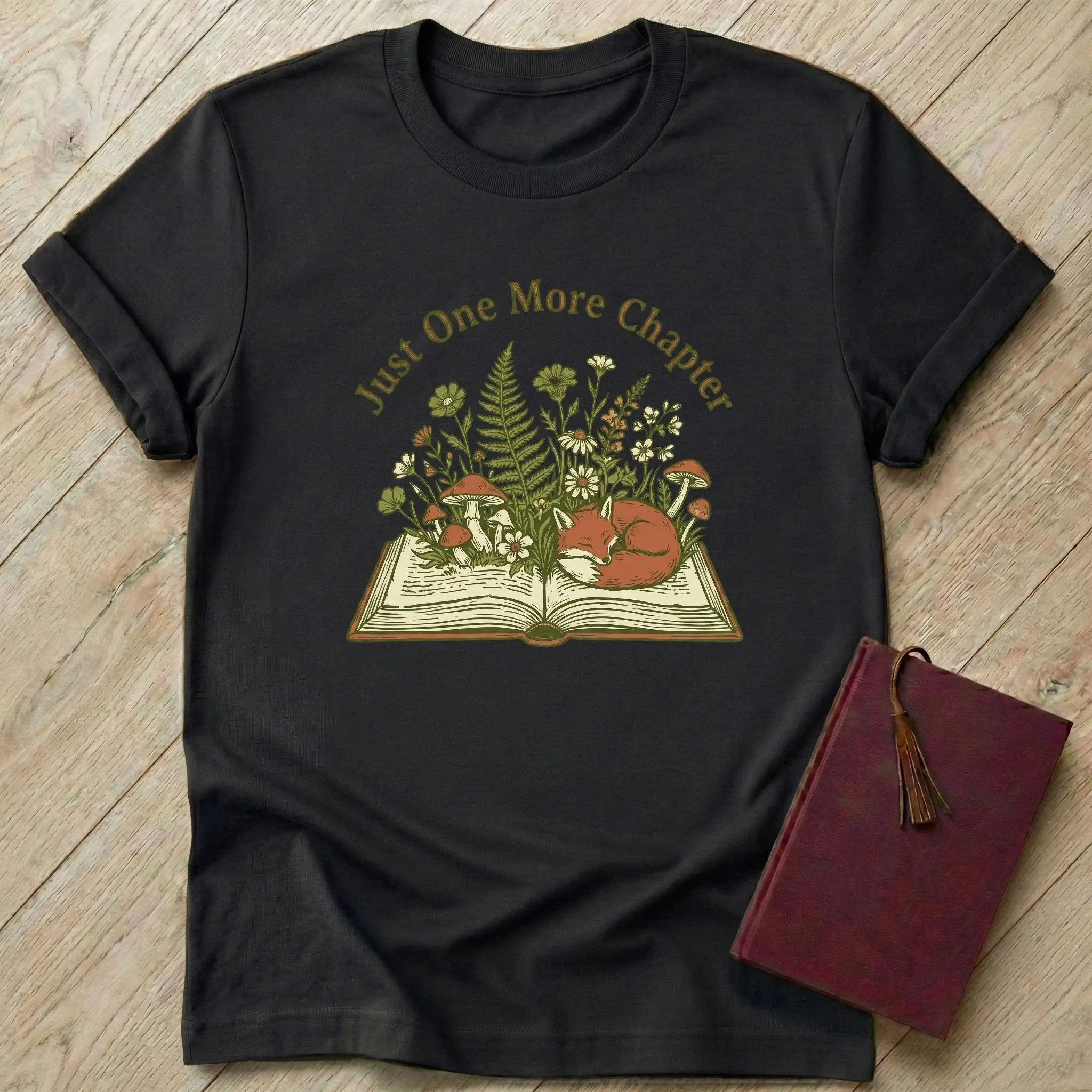 Just One More Chapter Whimsical T-Shirt