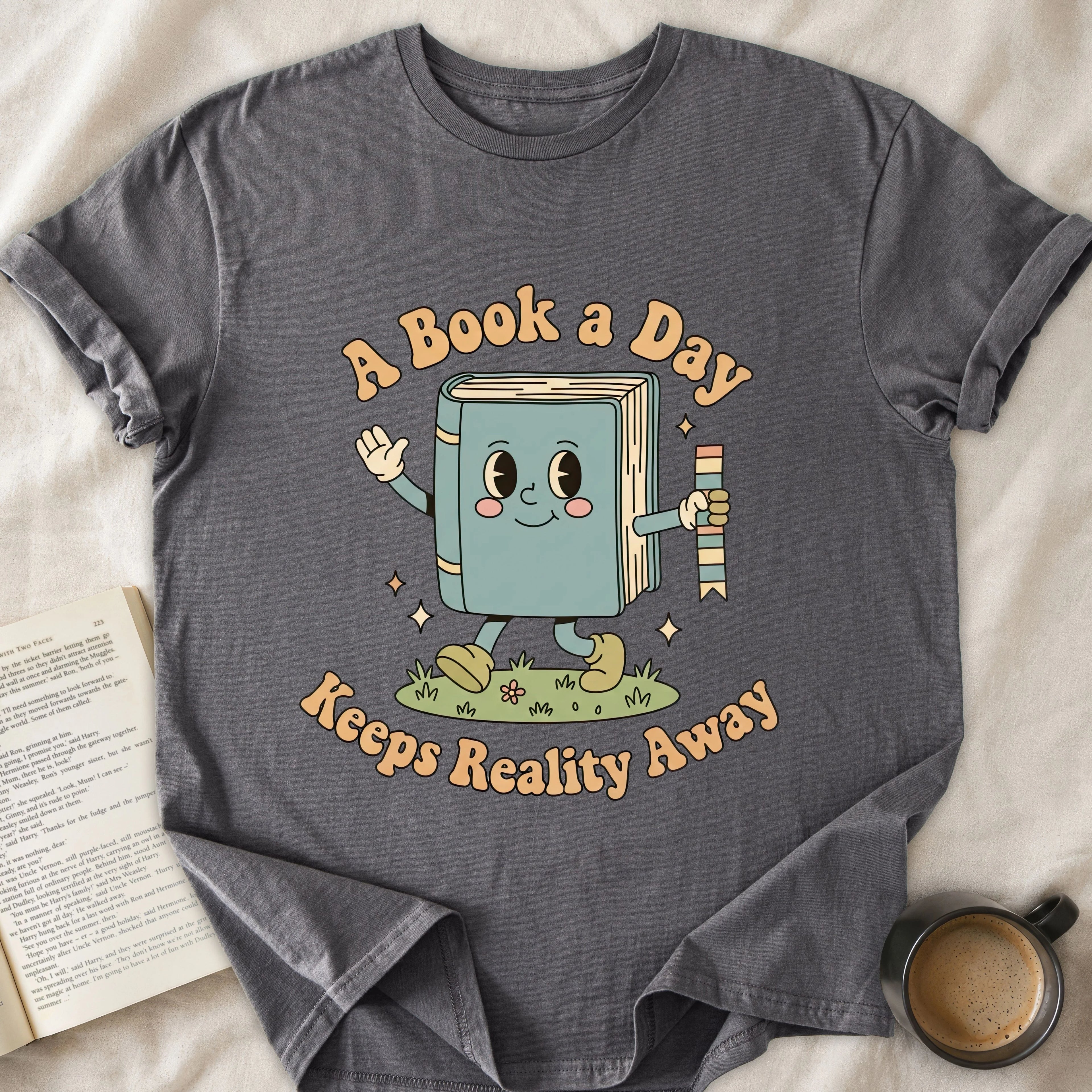 A Book a Day Keeps Reality Away