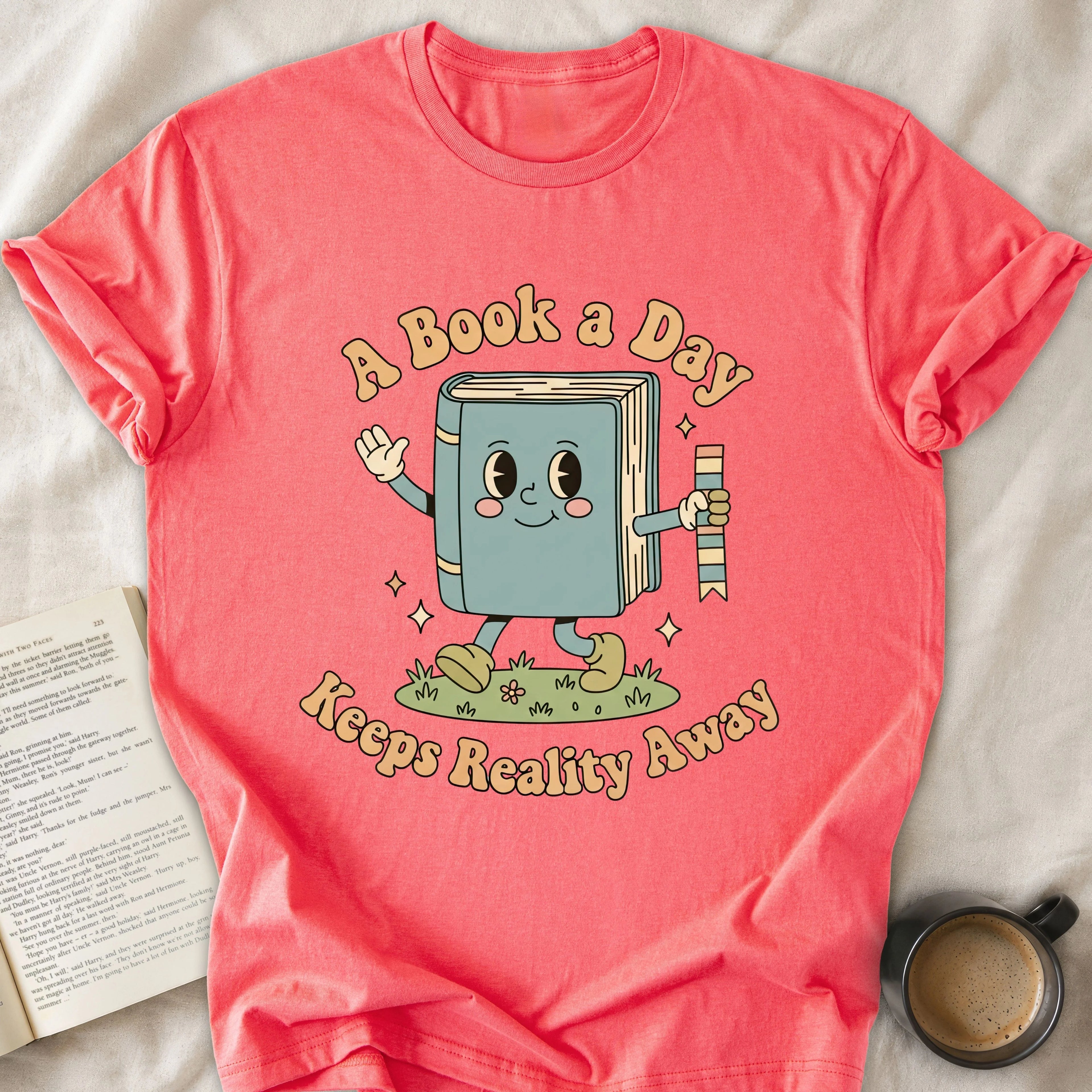 A Book a Day Keeps Reality Away