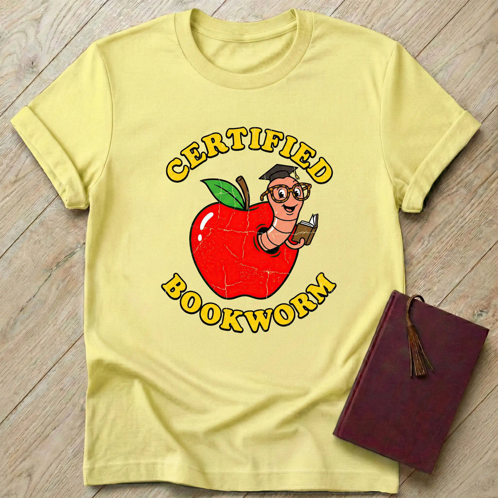 Certified Bookworm T-Shirt