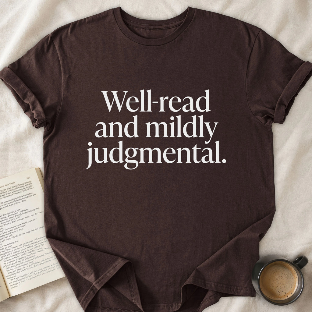 Well-read and mildly judgmental