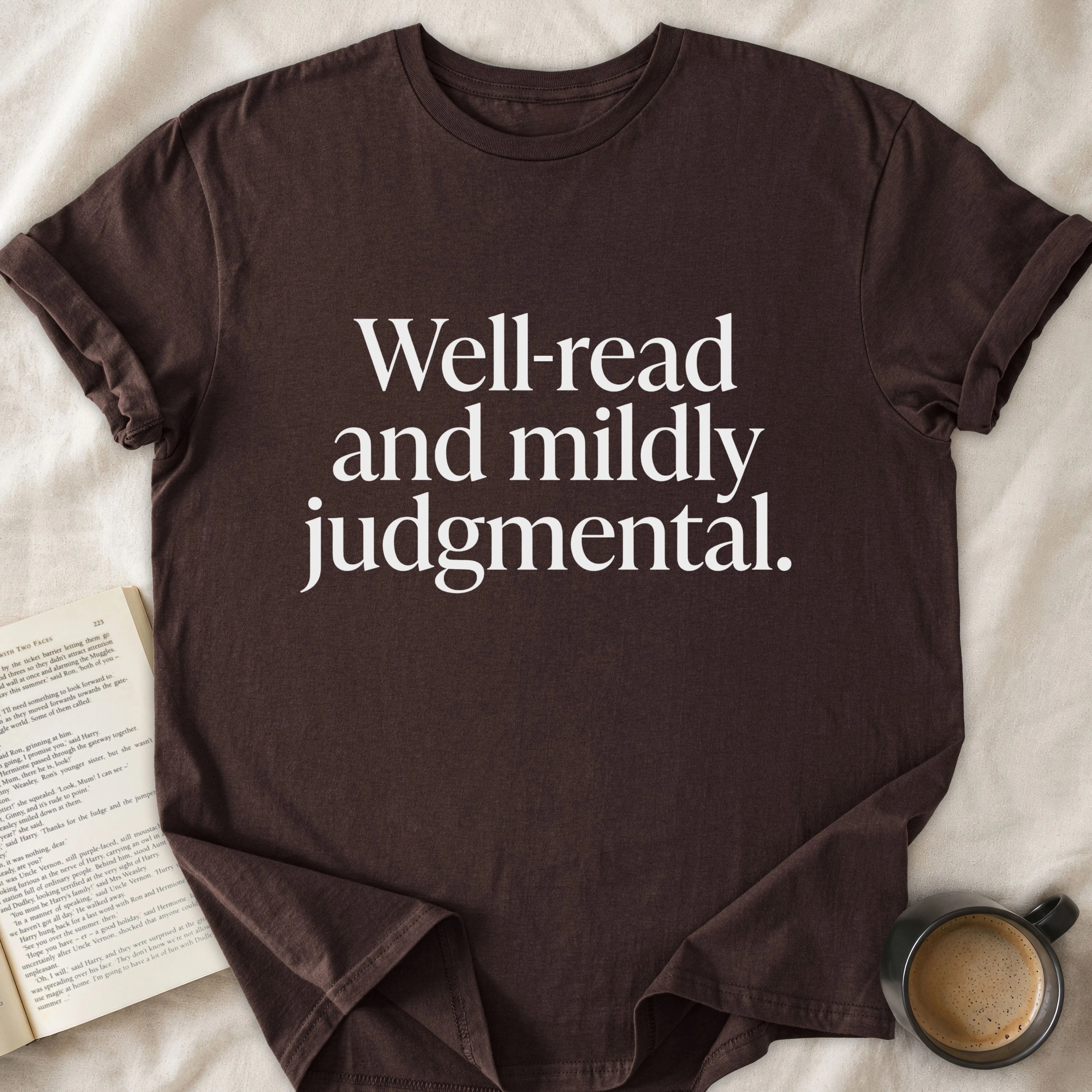 Well-read and mildly judgmental