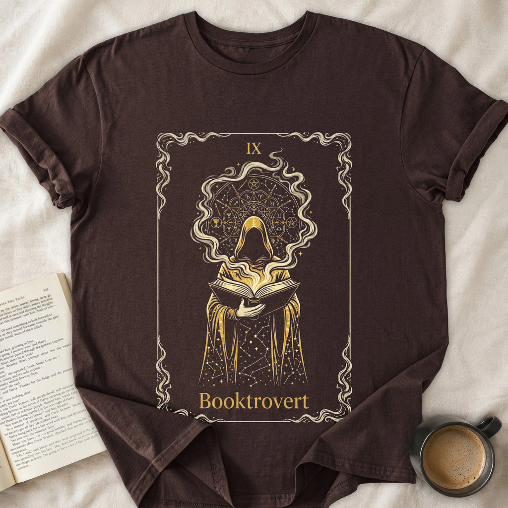Booktrovert Tarot Card