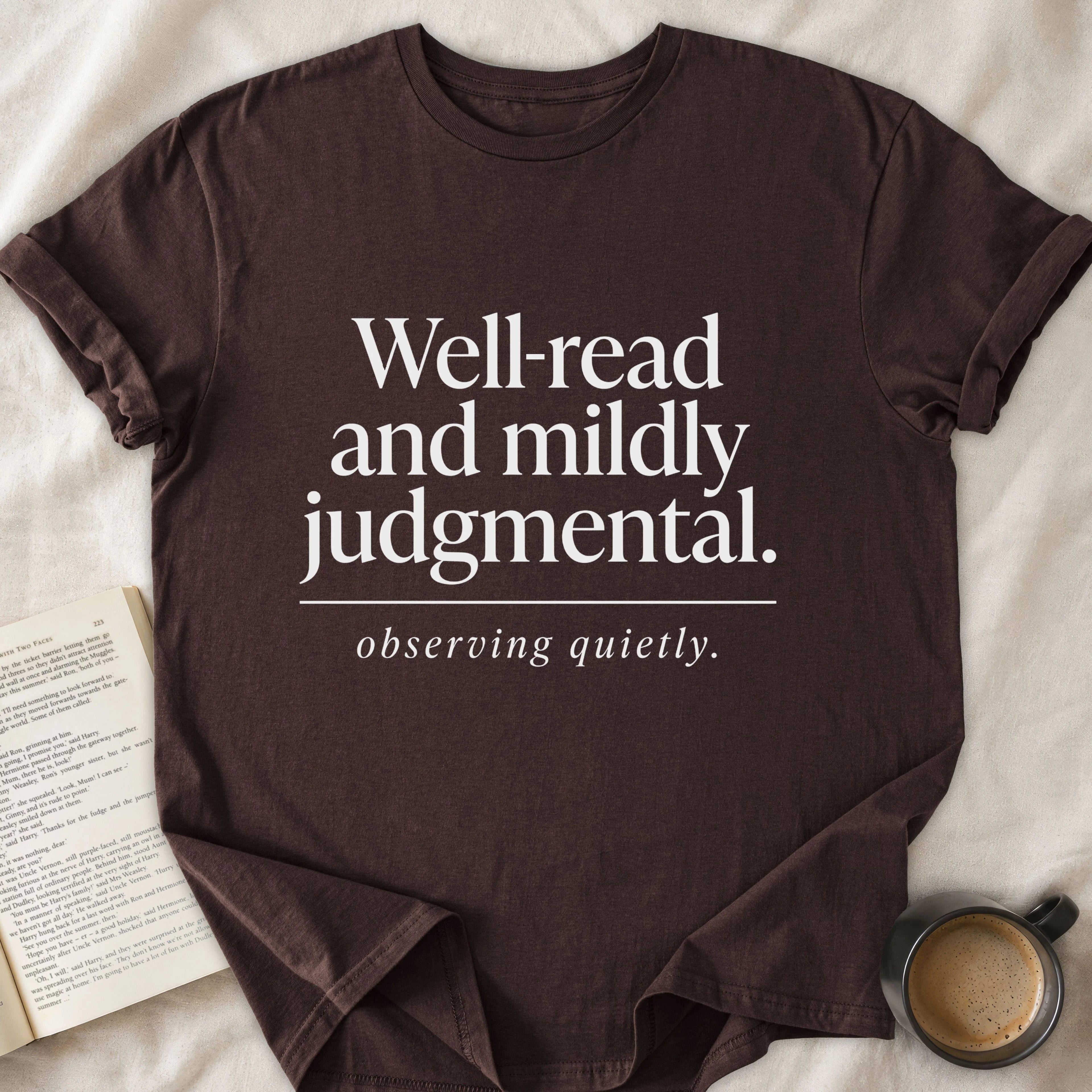 Well-Read and Mildly Judgmental