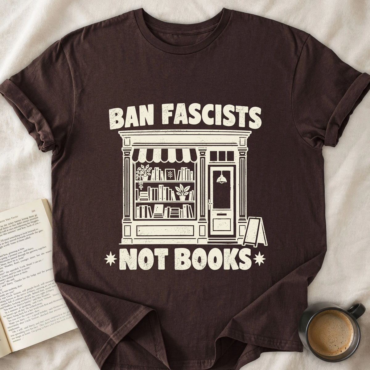 Ban Fascists Not Books