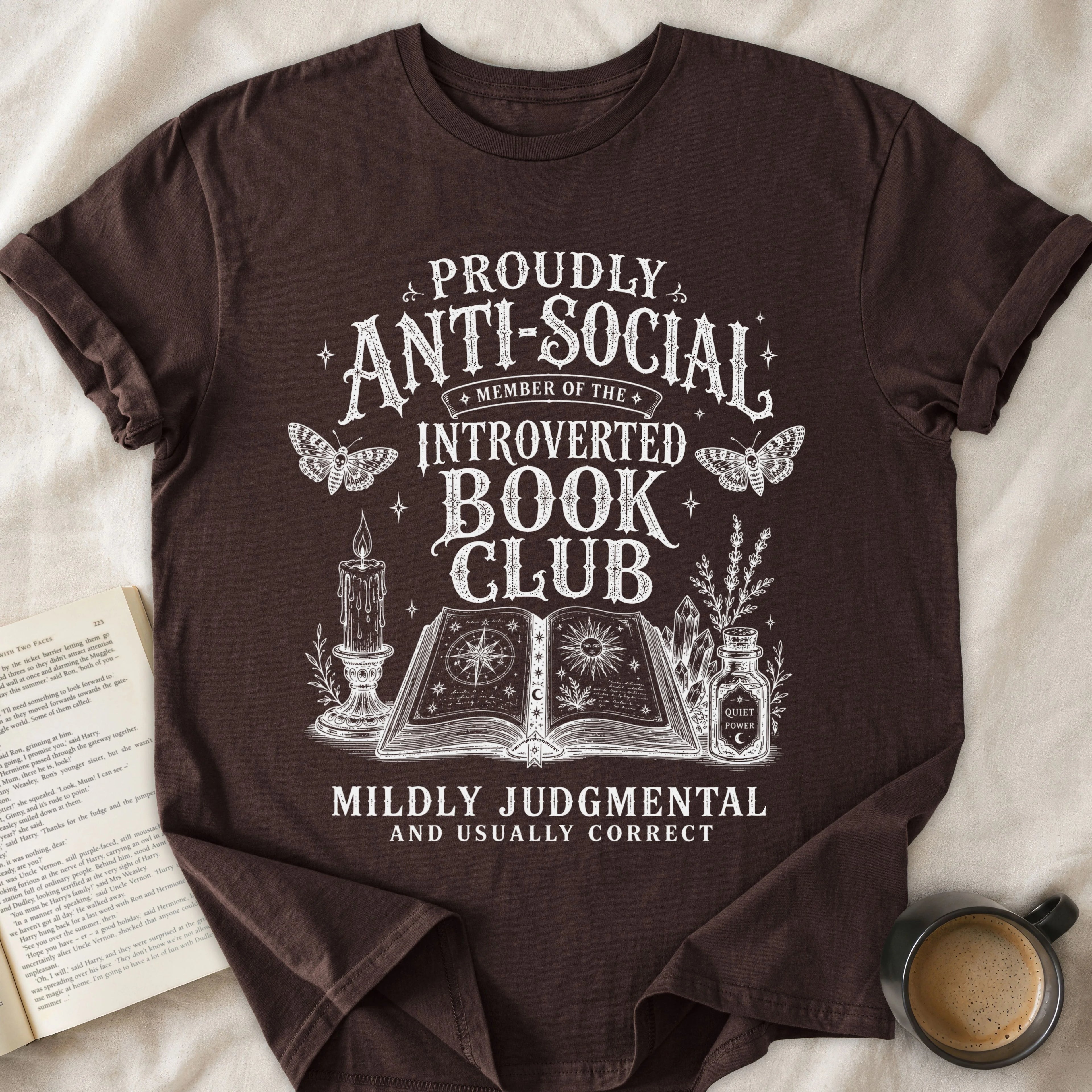 Introverted Book Club Whimsical