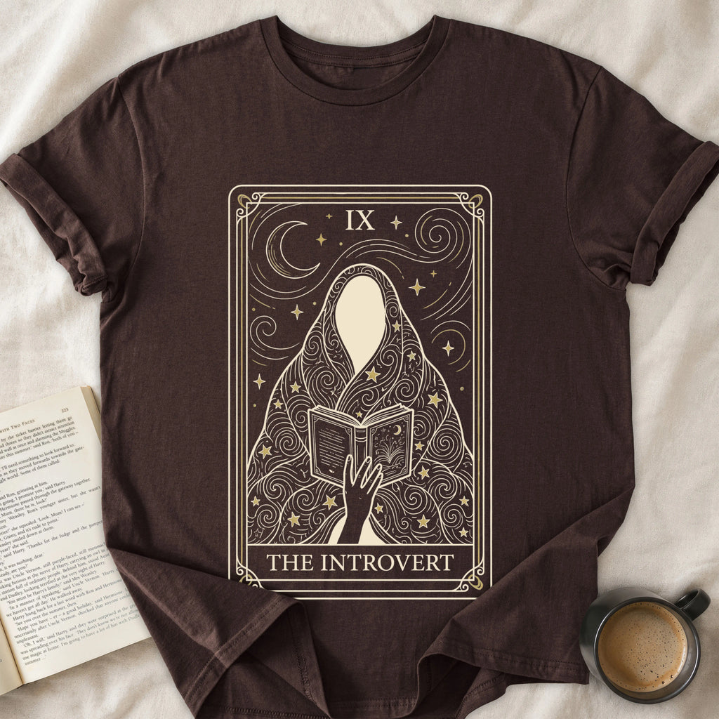 The Introvert Tarot Card