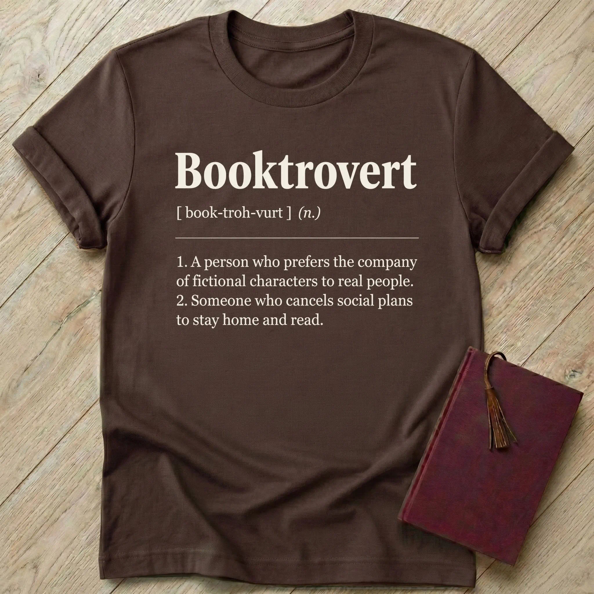 Booktrovert Dictionary T-Shirt