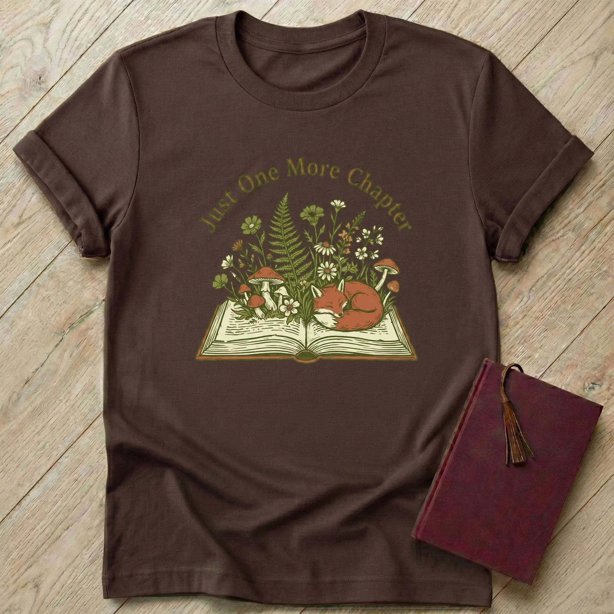 Just One More Chapter Whimsical T-Shirt