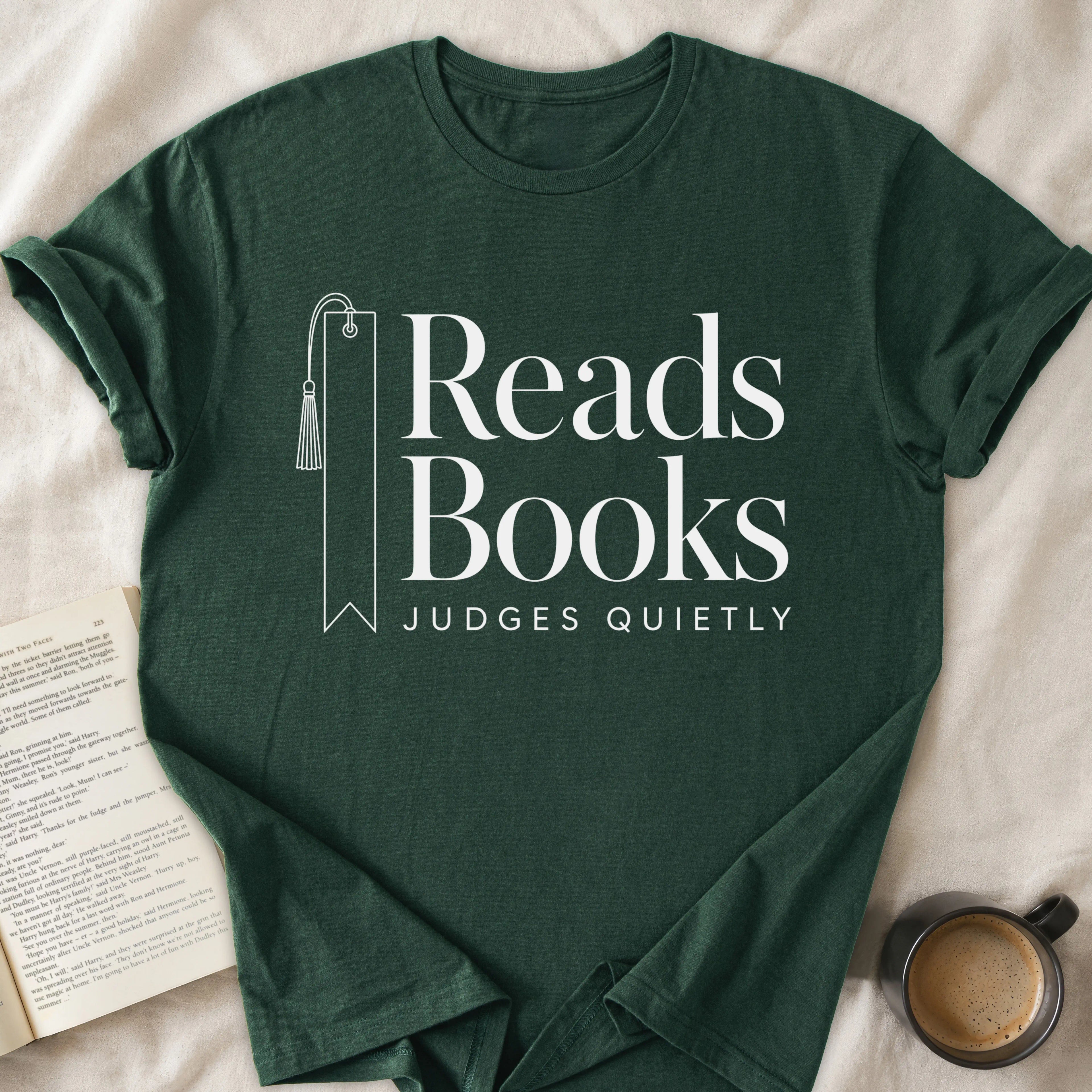 Reads Books Judges Quietly