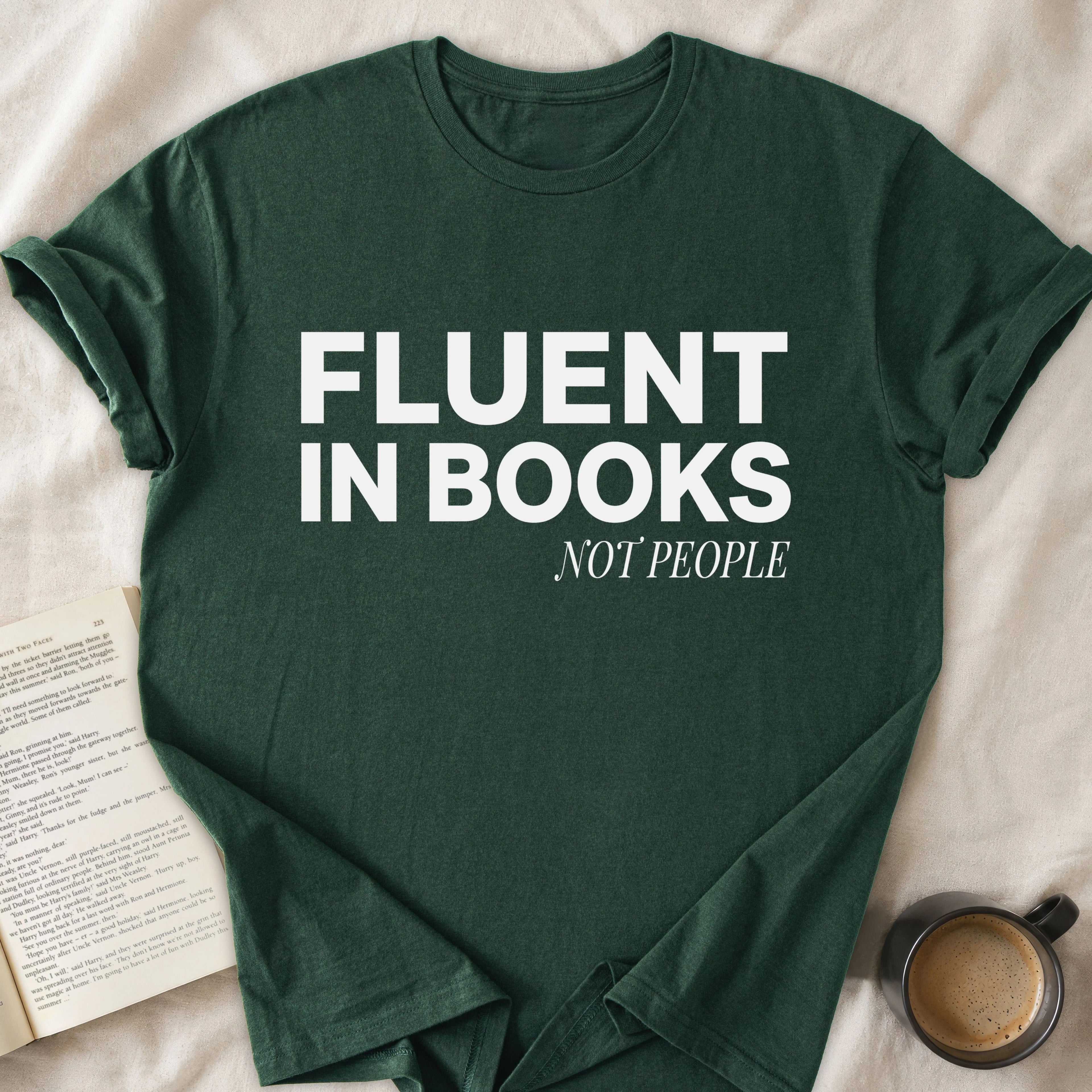 Fluent in Books Not People