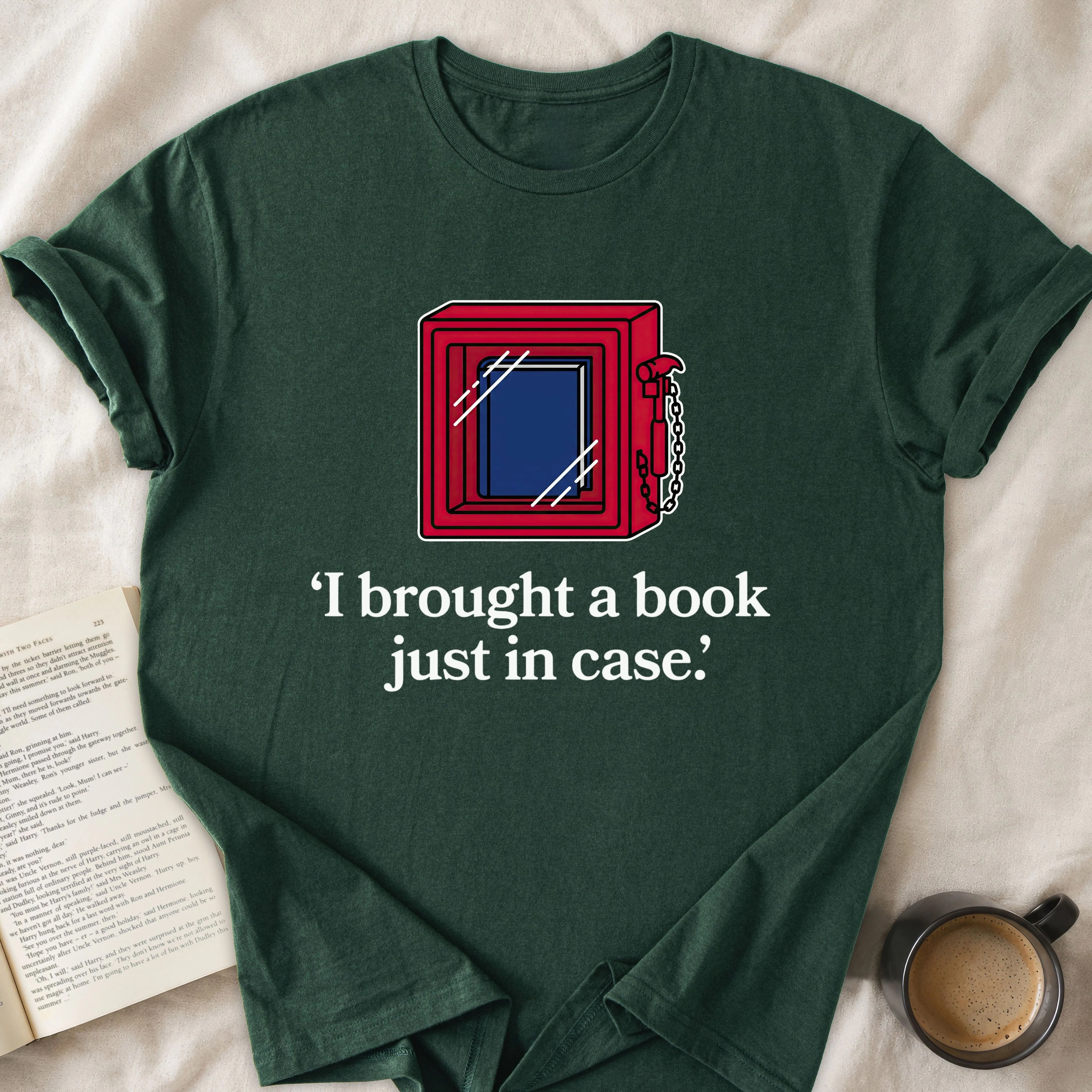 I Brought A Book Just In Case