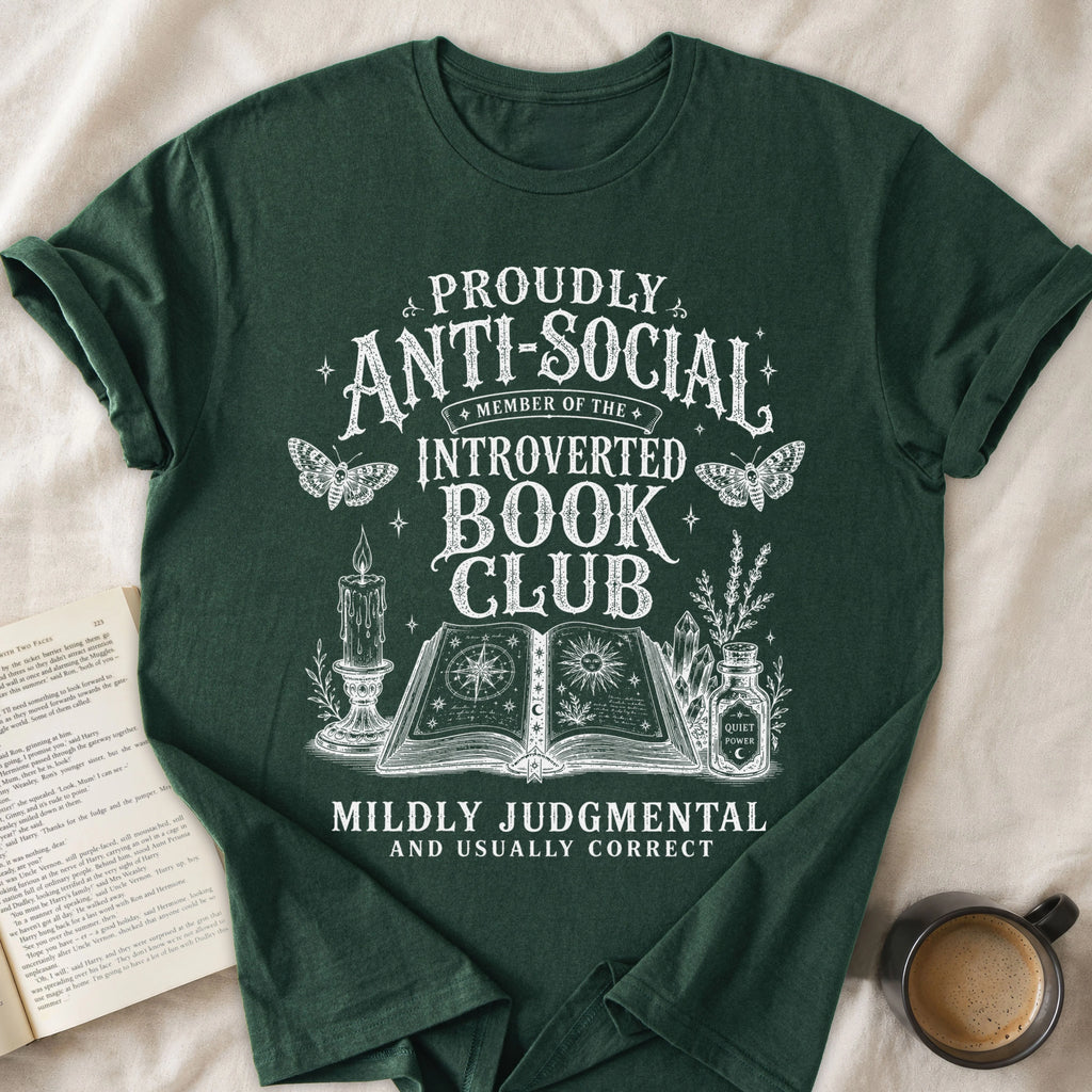 Introverted Book Club Whimsical