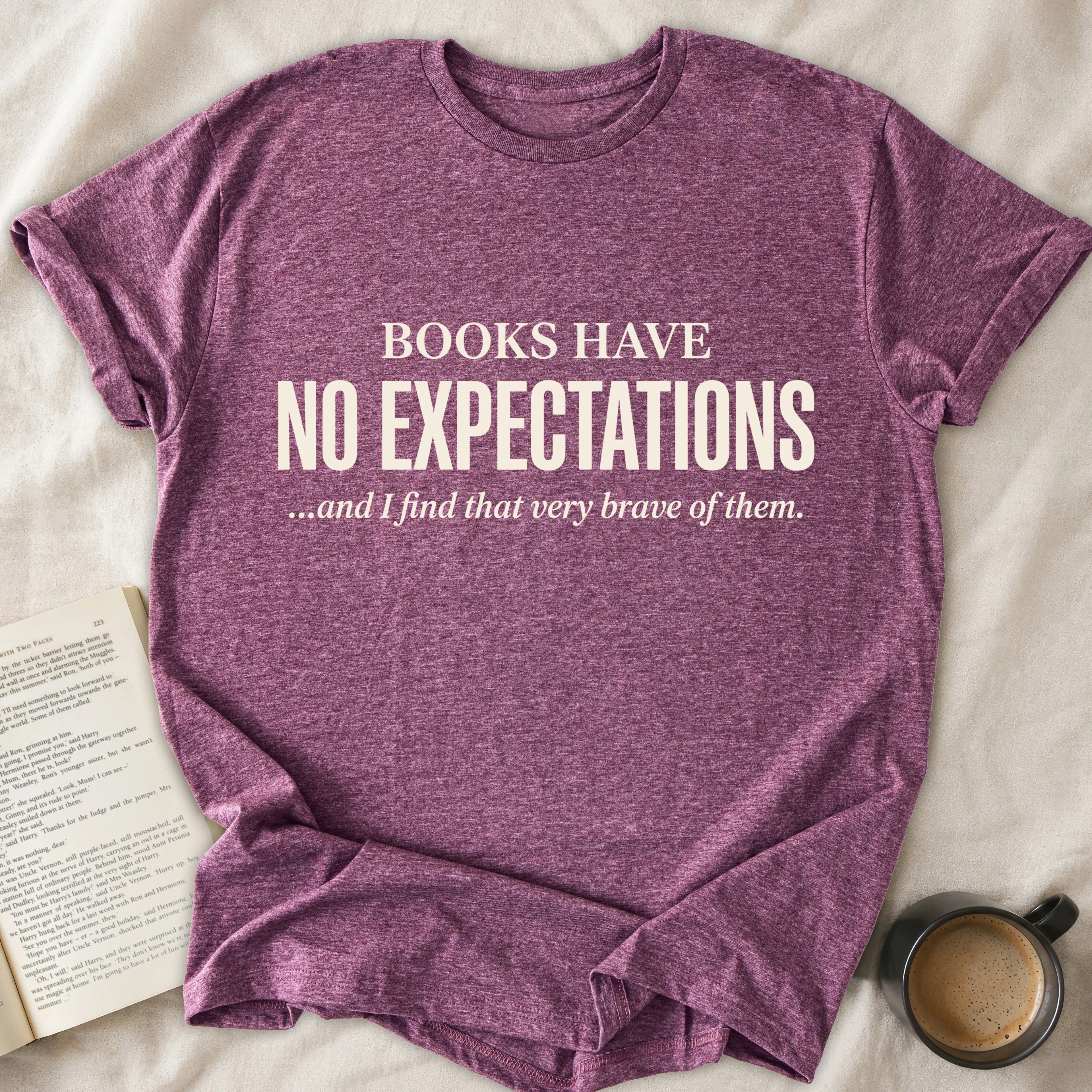 Books Have No Expectations