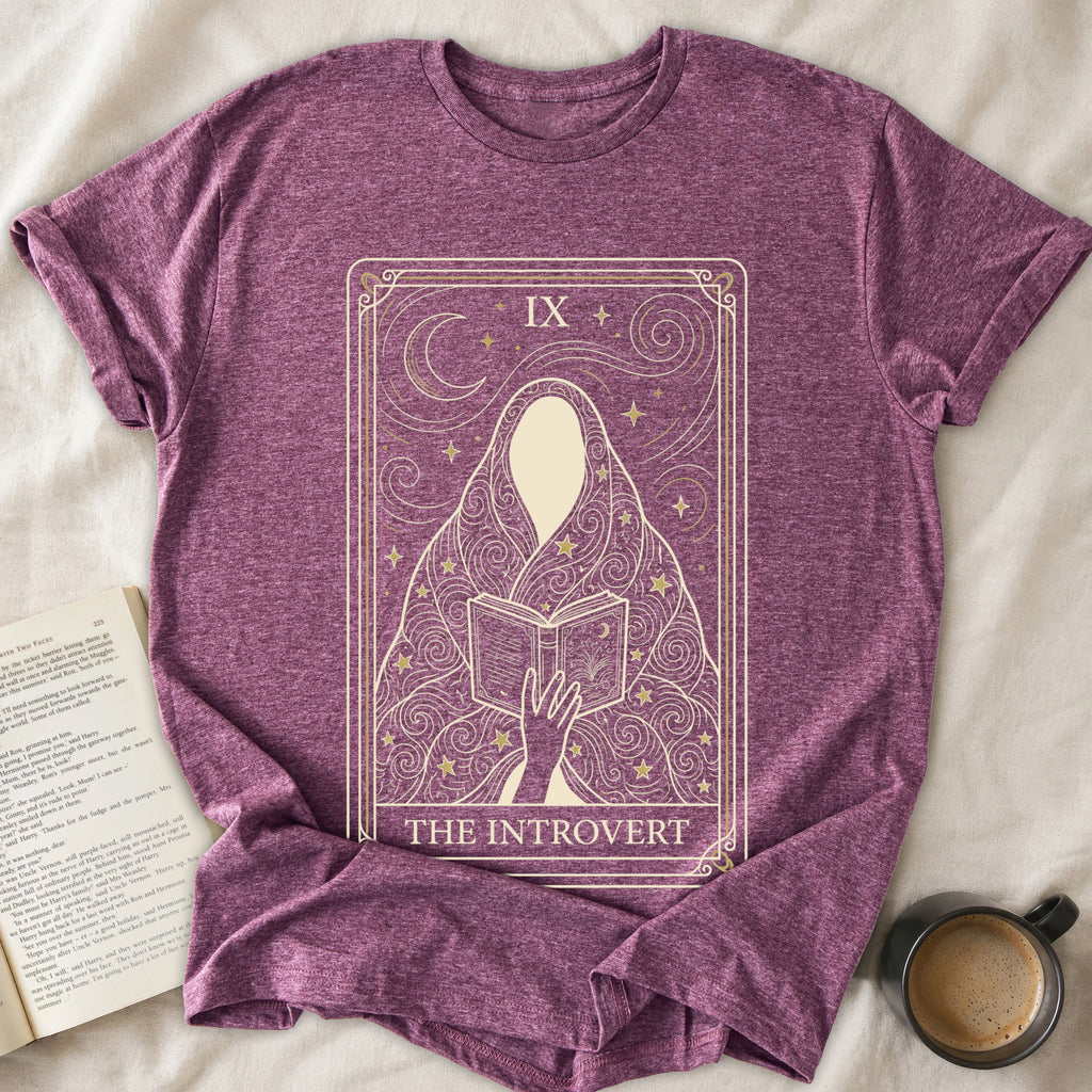 The Introvert Tarot Card