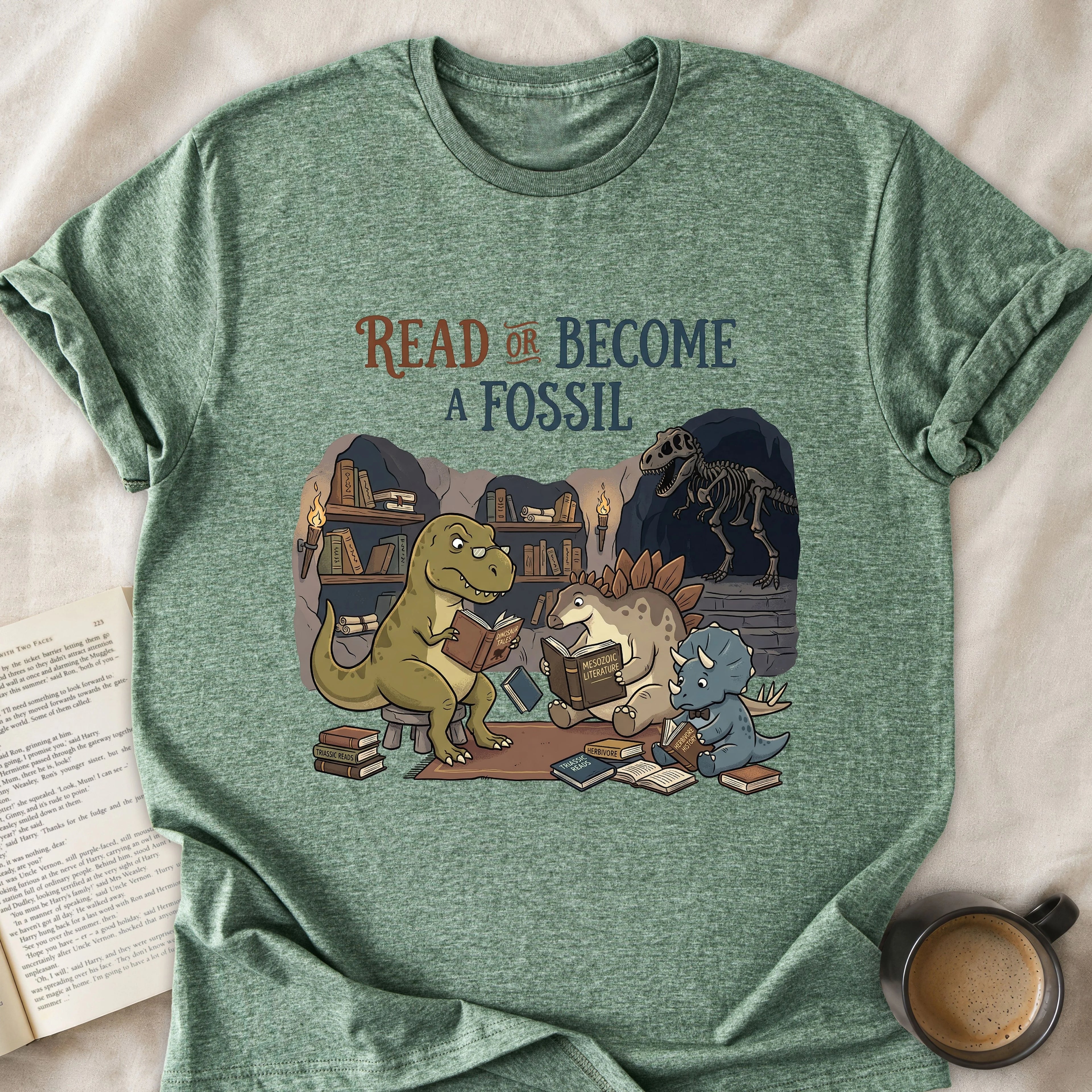 Read or Become A Fossil