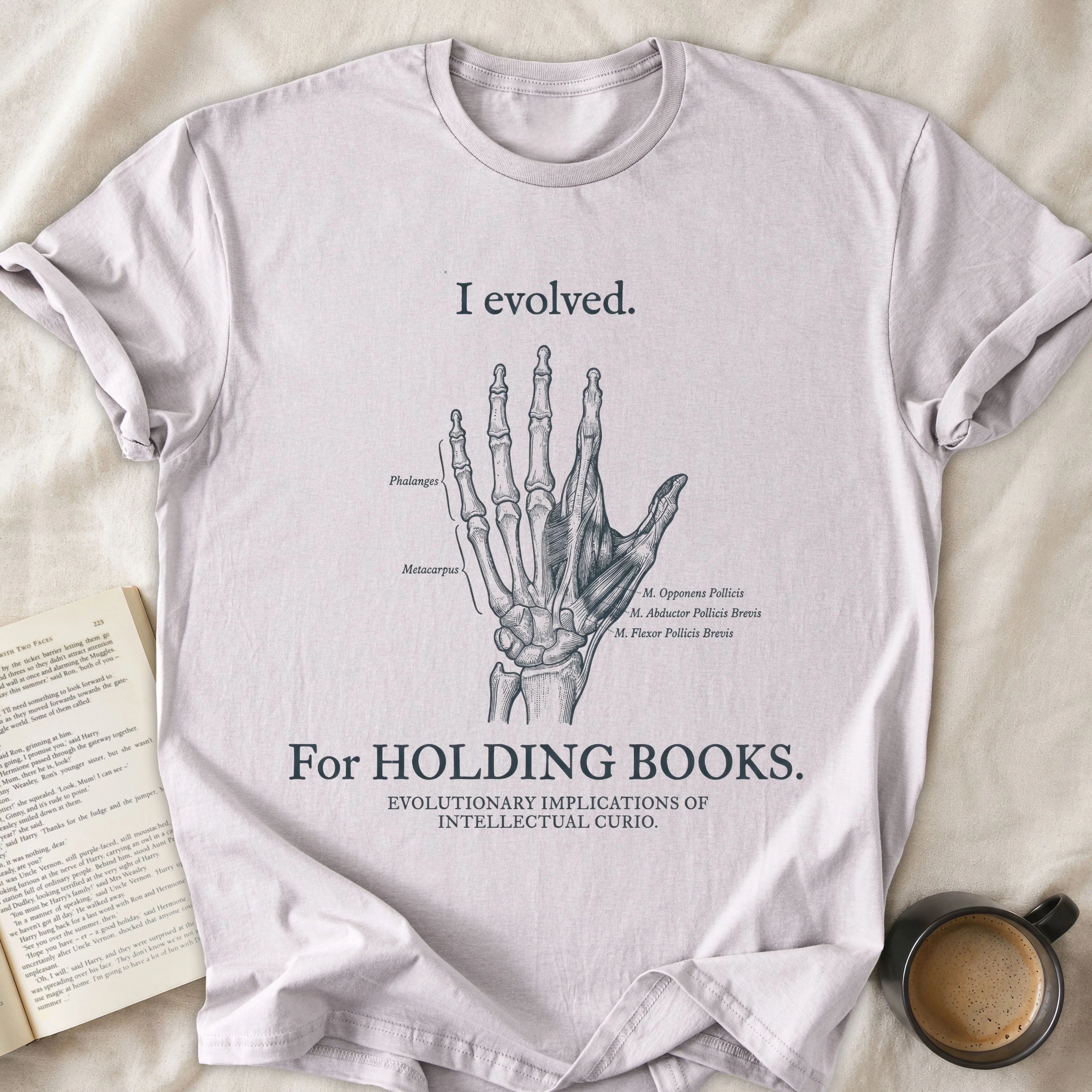 I Evolved For Holding Books