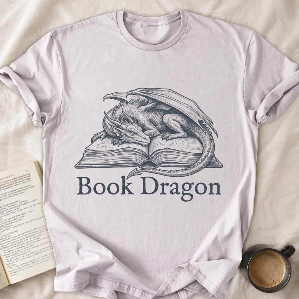 Book Dragon Drawing