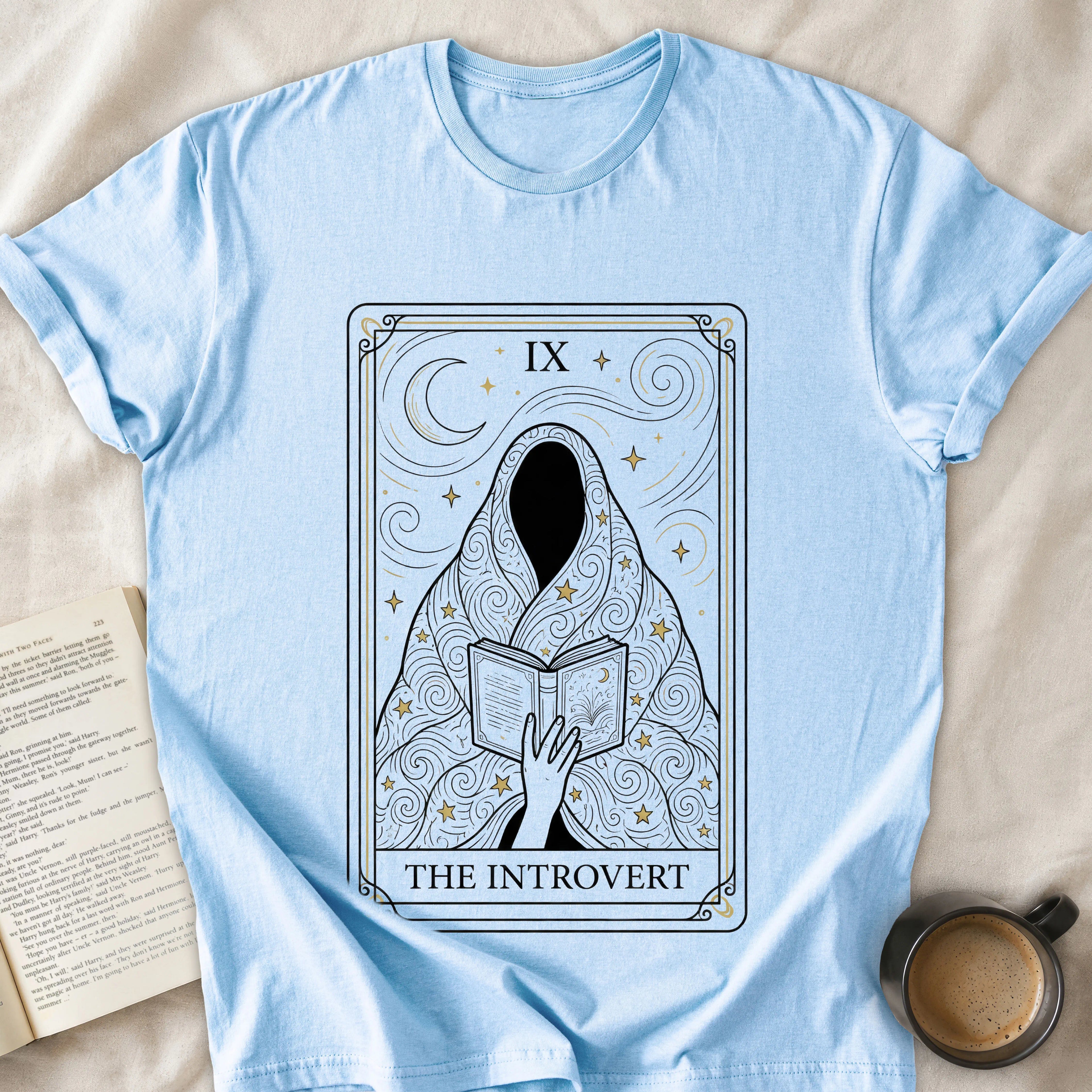 The Introvert Tarot Card