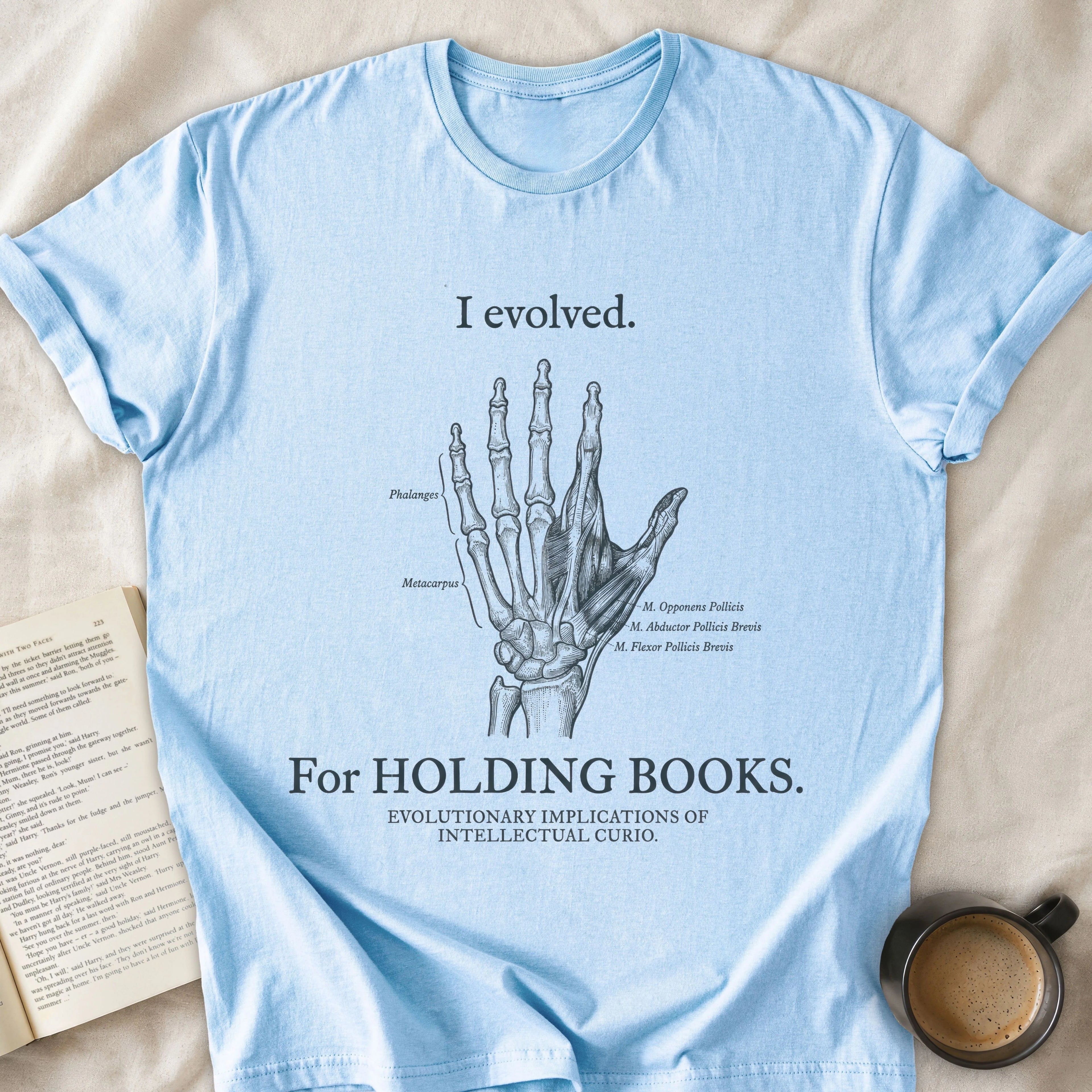 I Evolved For Holding Books