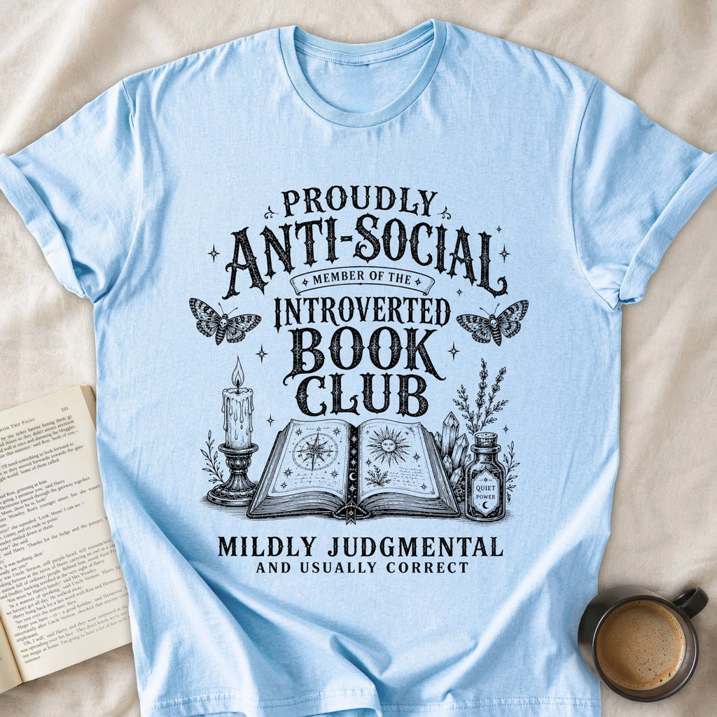 Introverted Book Club Whimsical