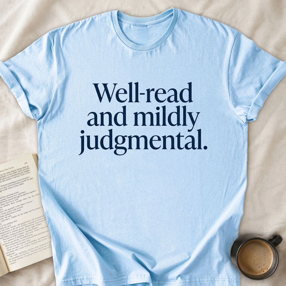 Well-read and mildly judgmental