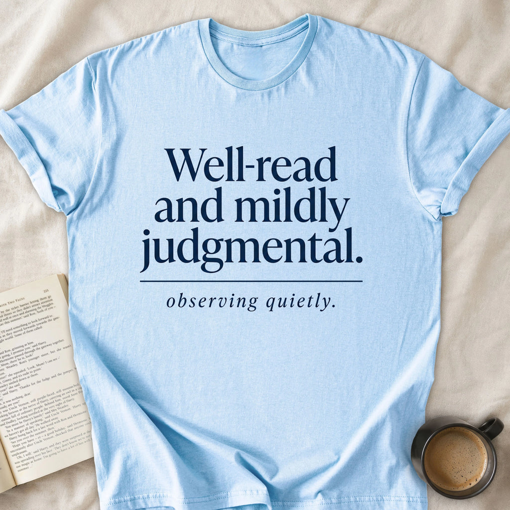 Well-Read and Mildly Judgmental