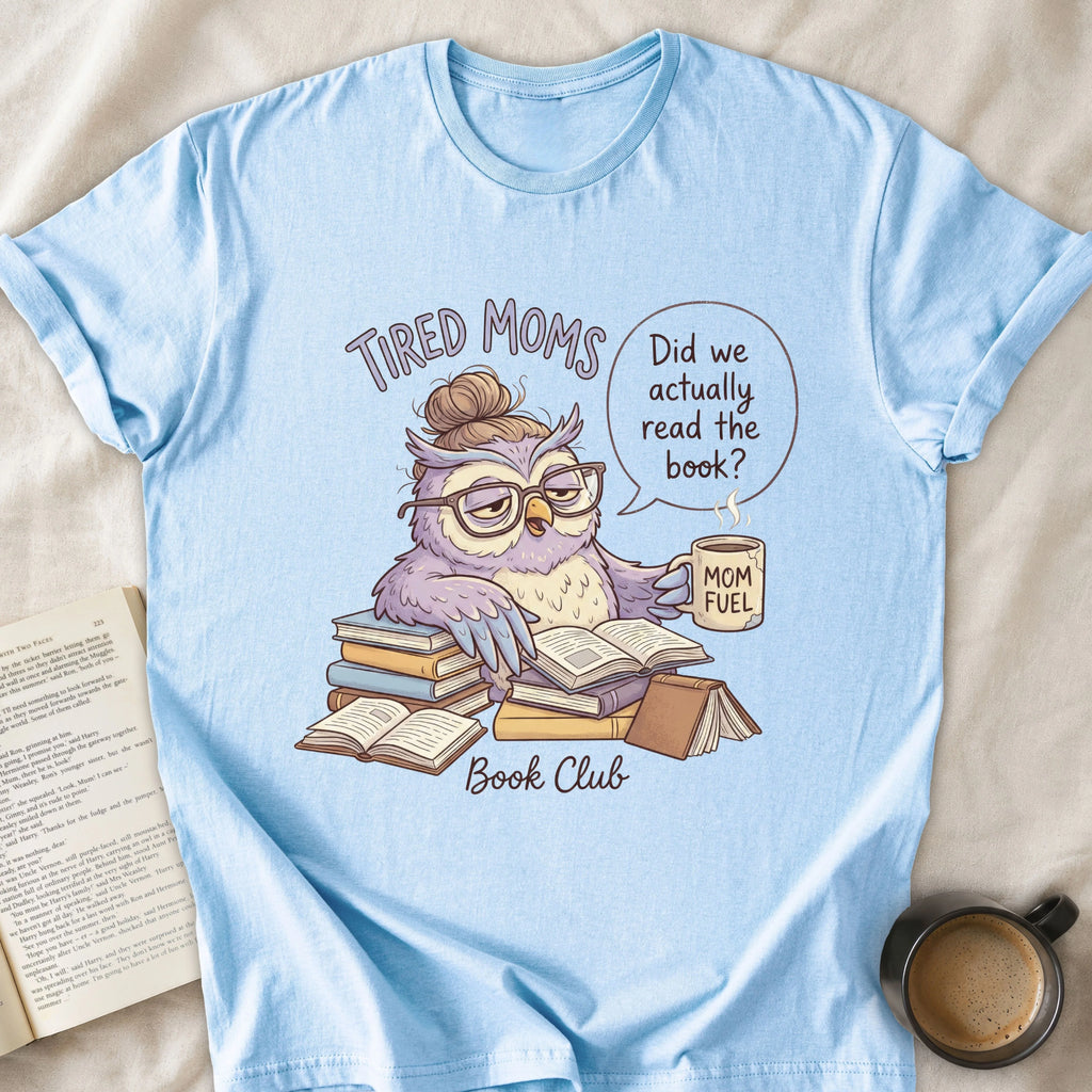 Tired Moms Book Club Owl