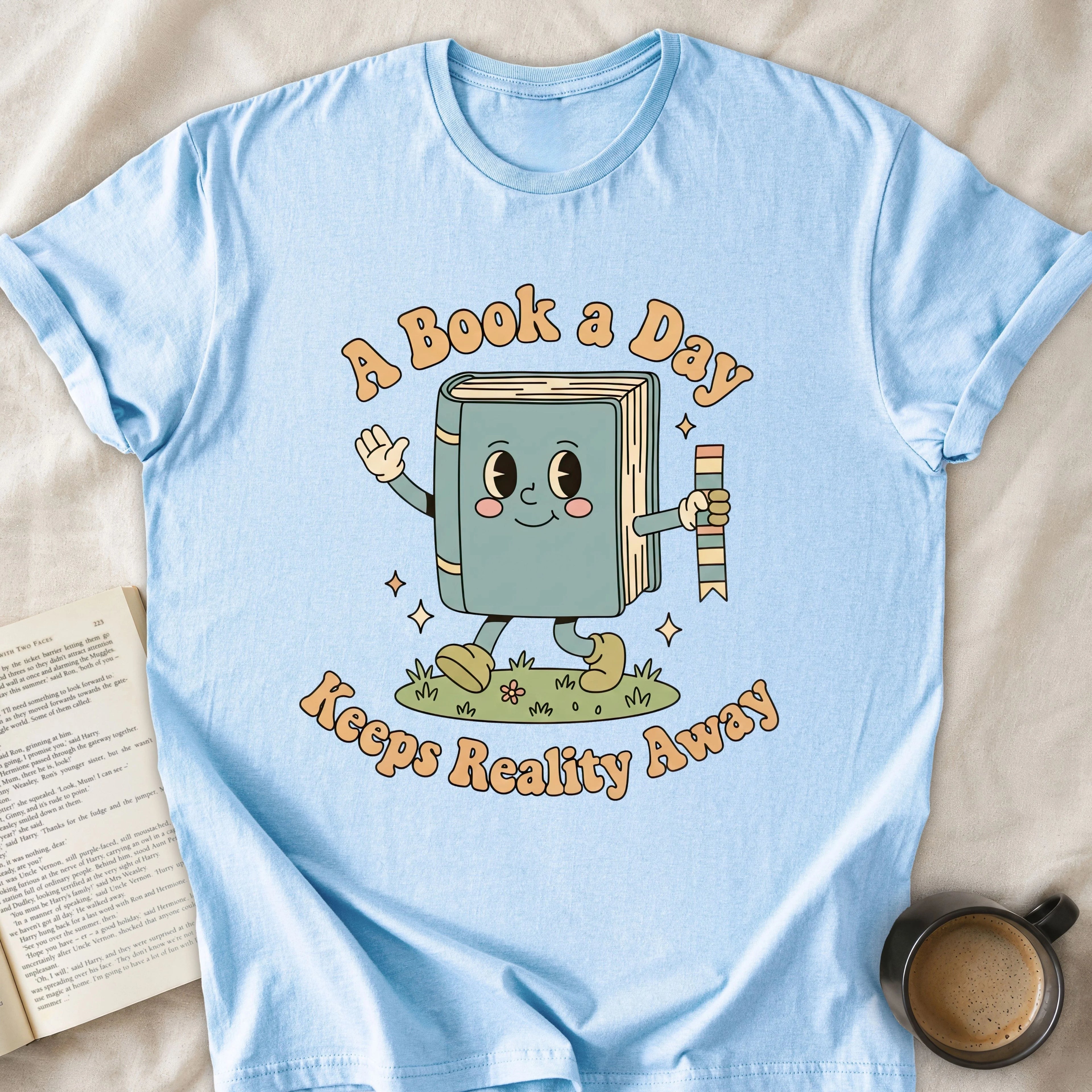 A Book a Day Keeps Reality Away