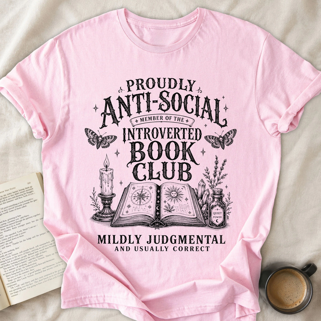 Introverted Book Club Whimsical