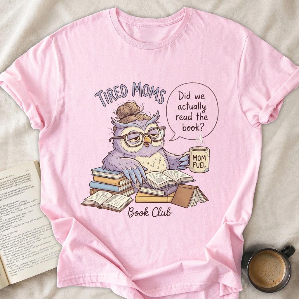 Tired Moms Book Club Owl