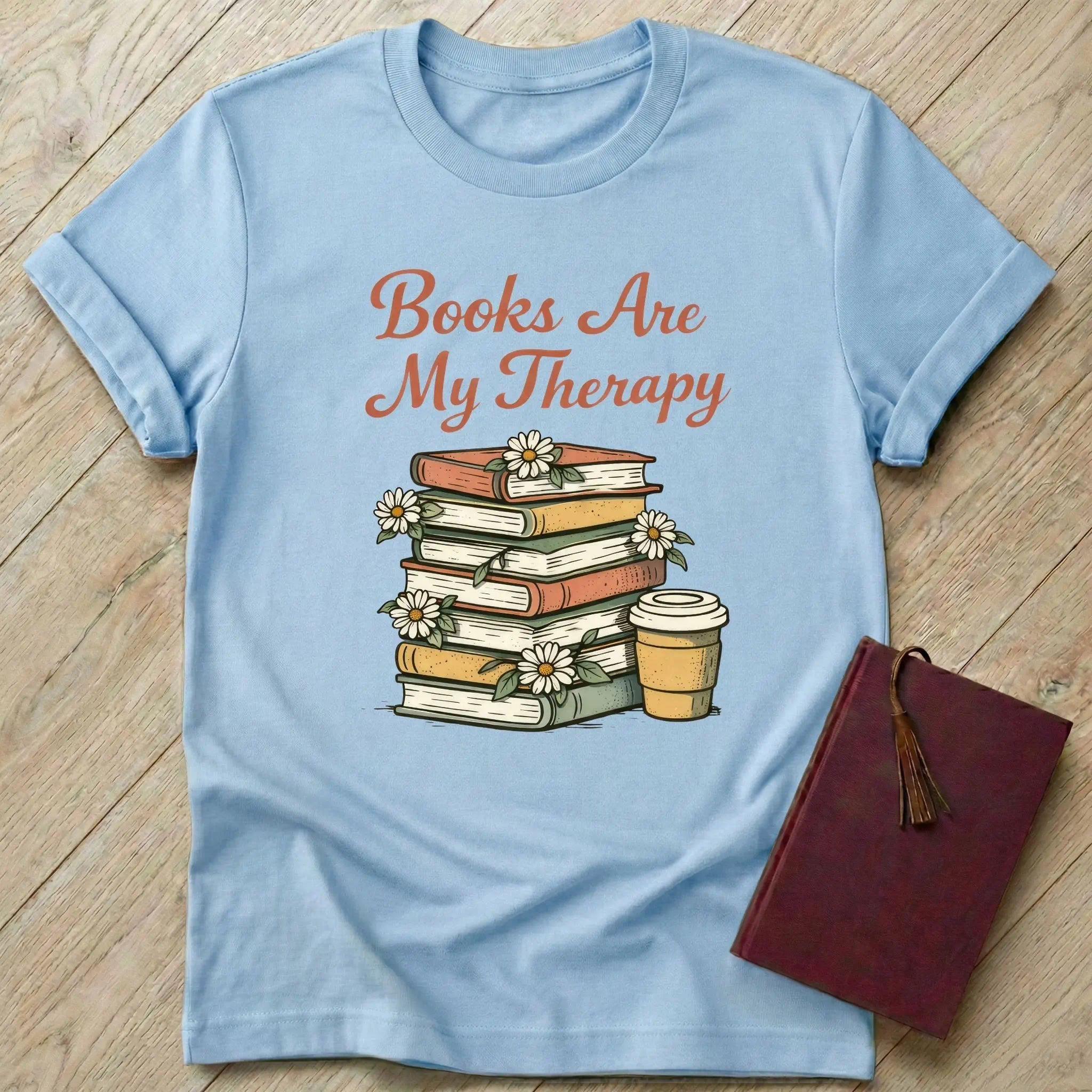 Books are My Therapy T-Shirt