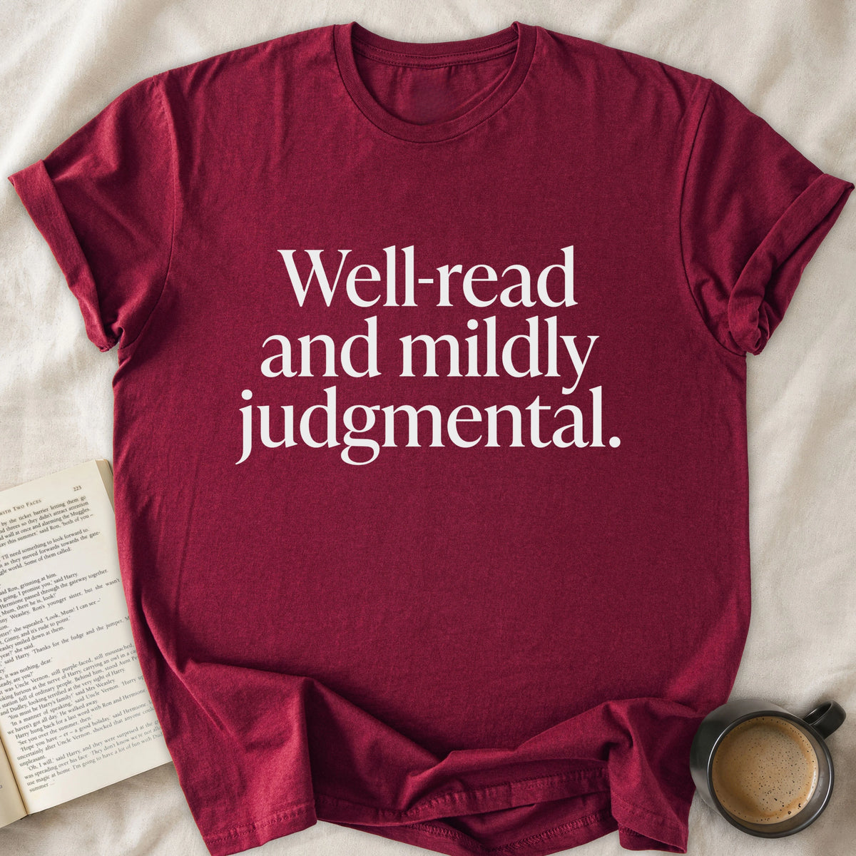 Well-read and mildly judgmental
