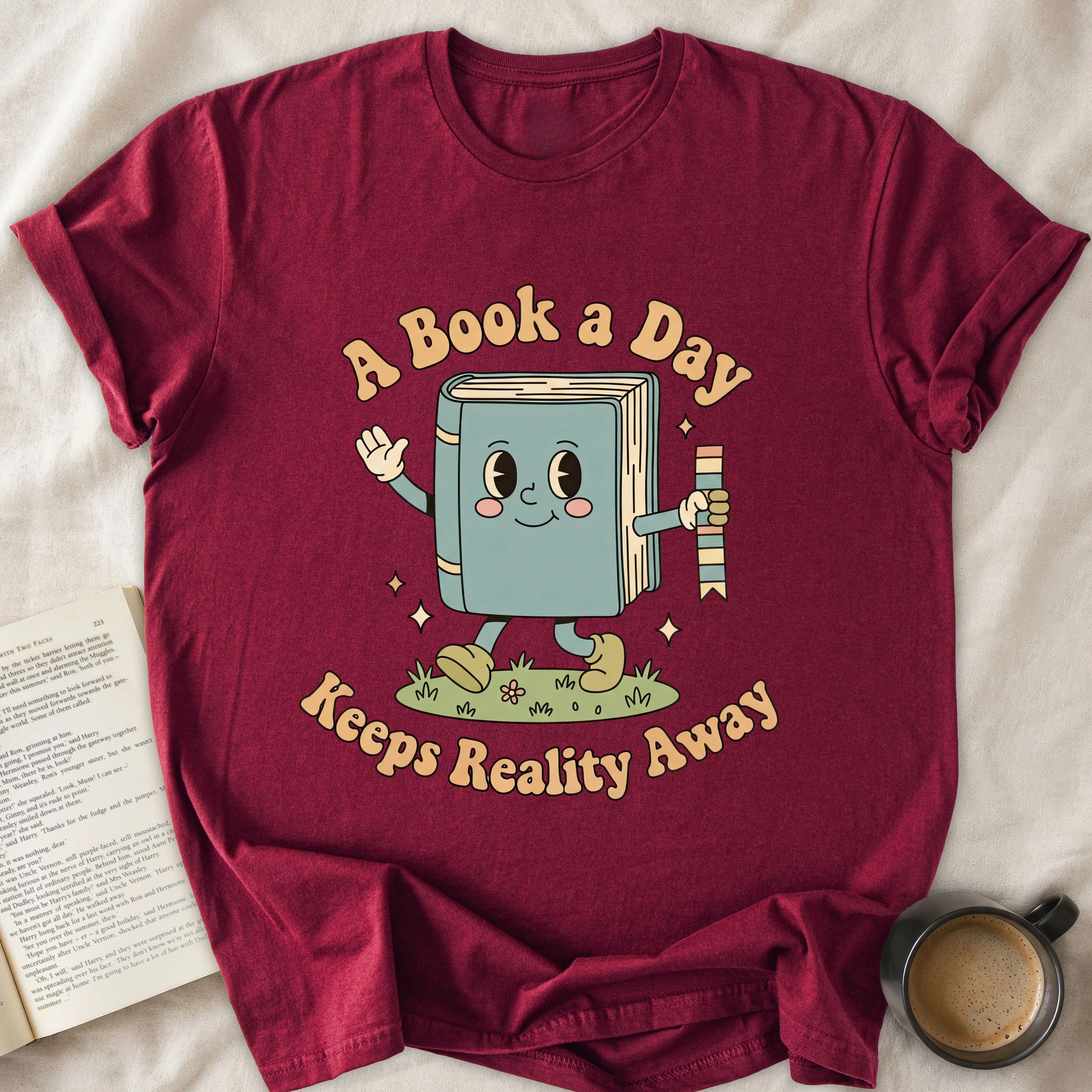 A Book a Day Keeps Reality Away