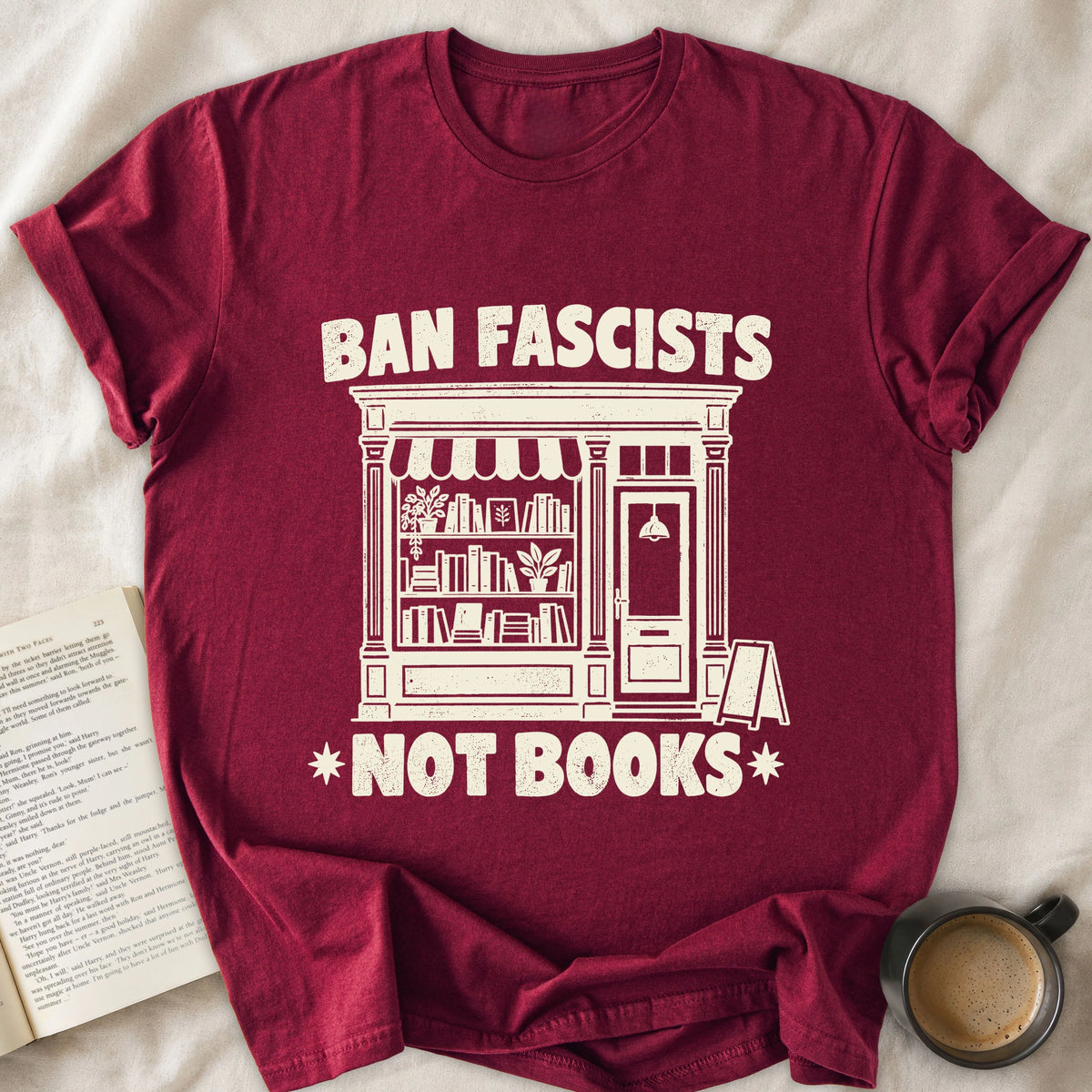 Ban Fascists Not Books