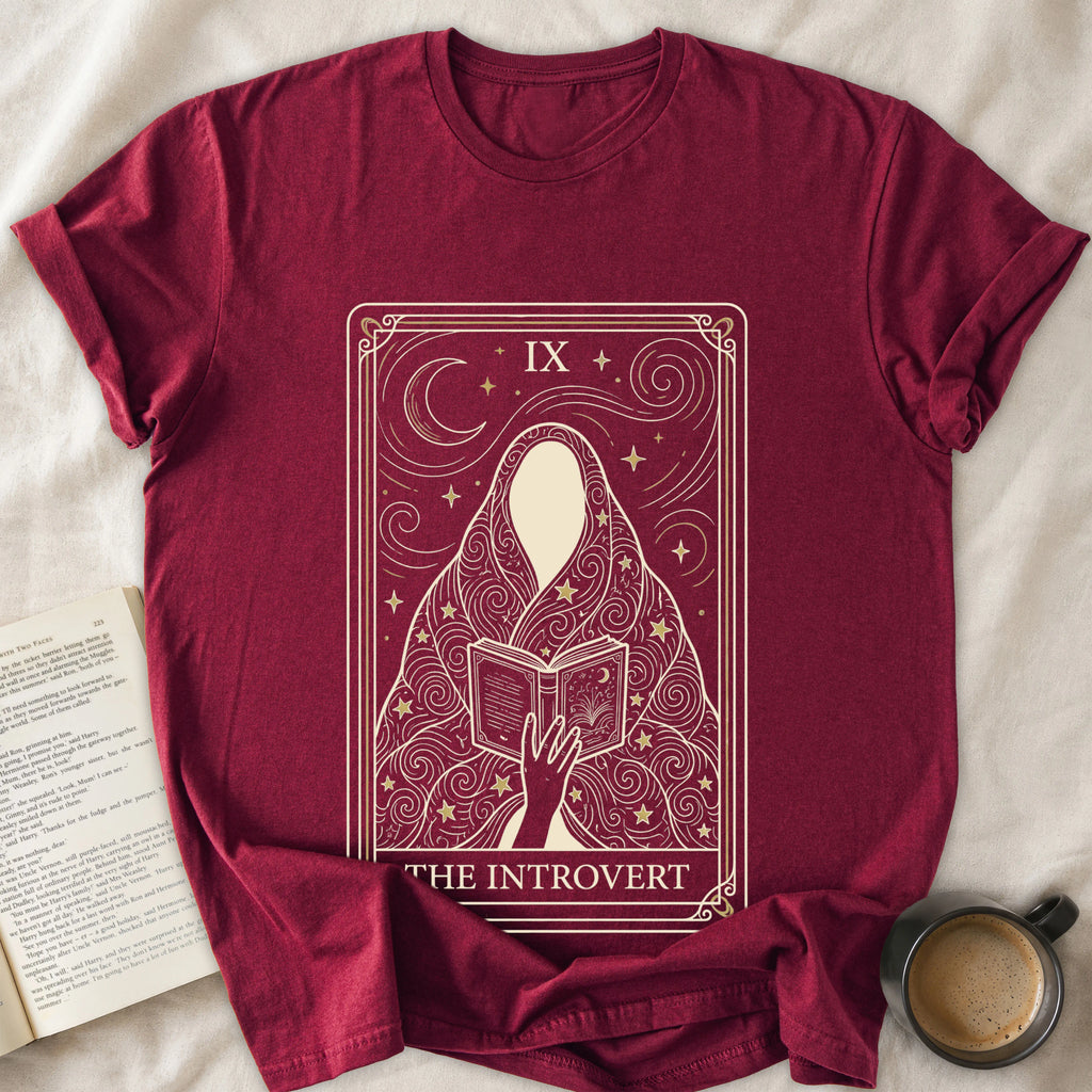 The Introvert Tarot Card