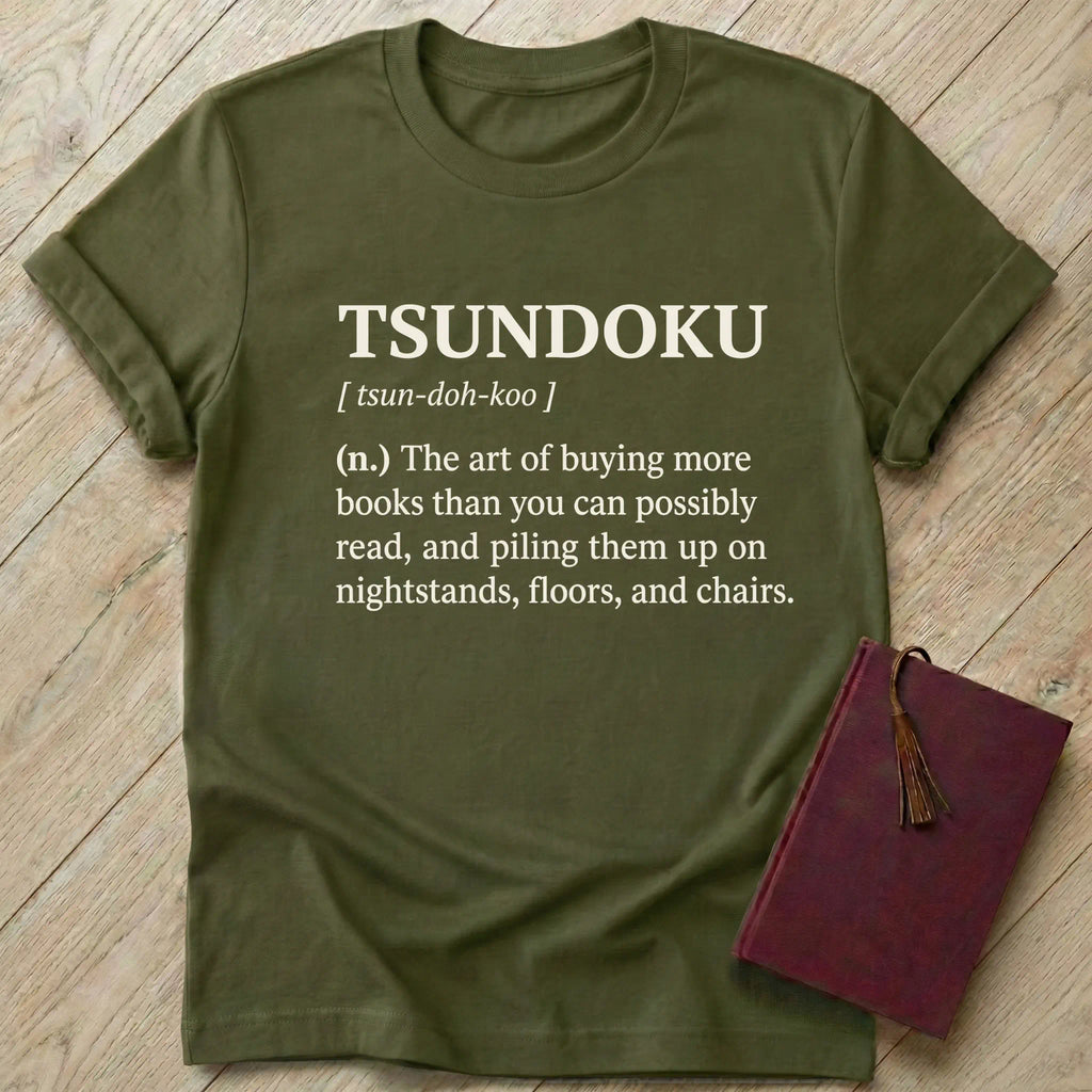 Tsundoku Dictionary T-Shirt