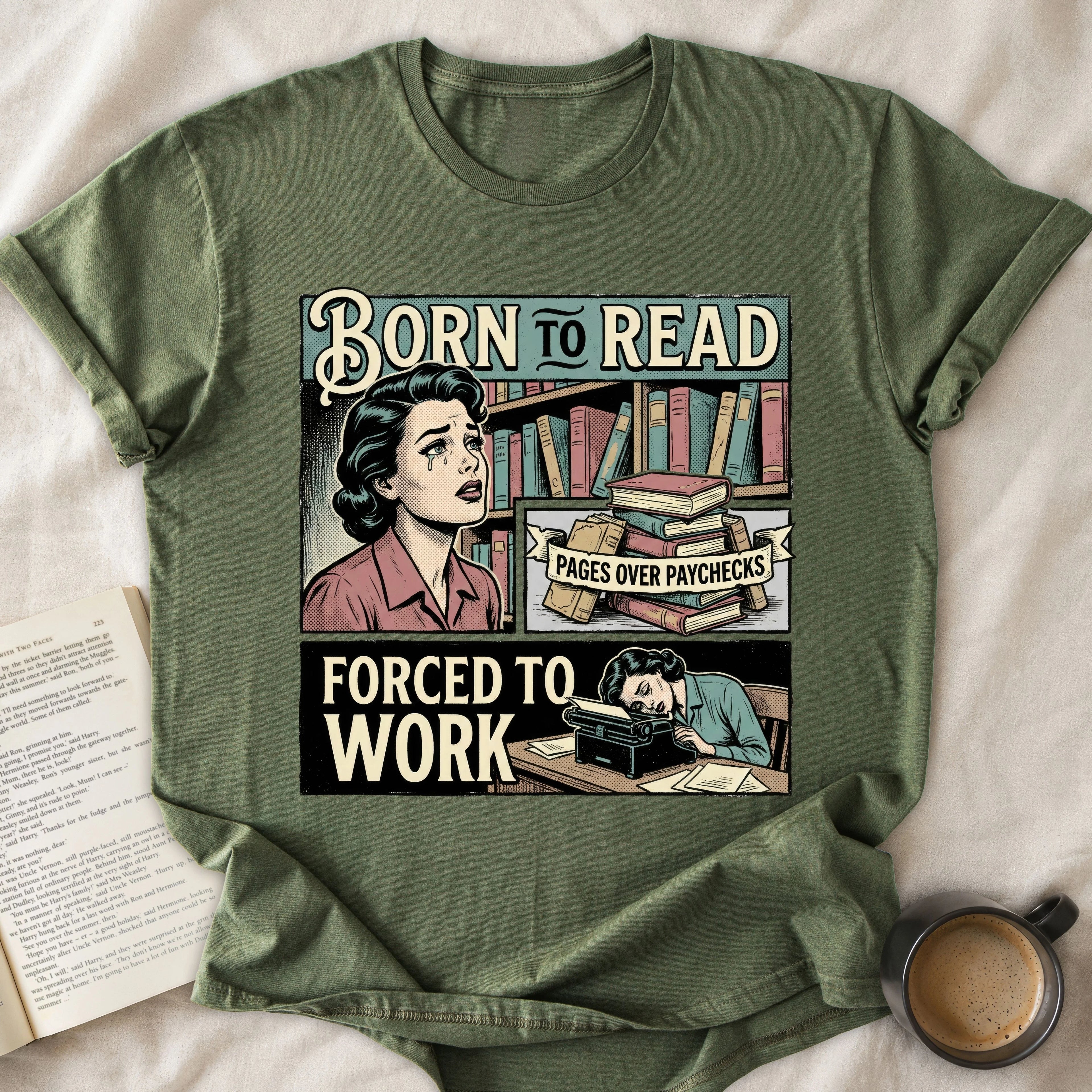 Born To Read Forced To Work