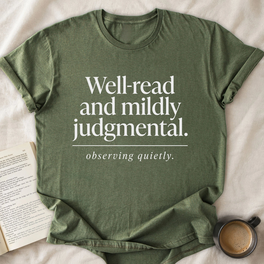 Well-Read and Mildly Judgmental