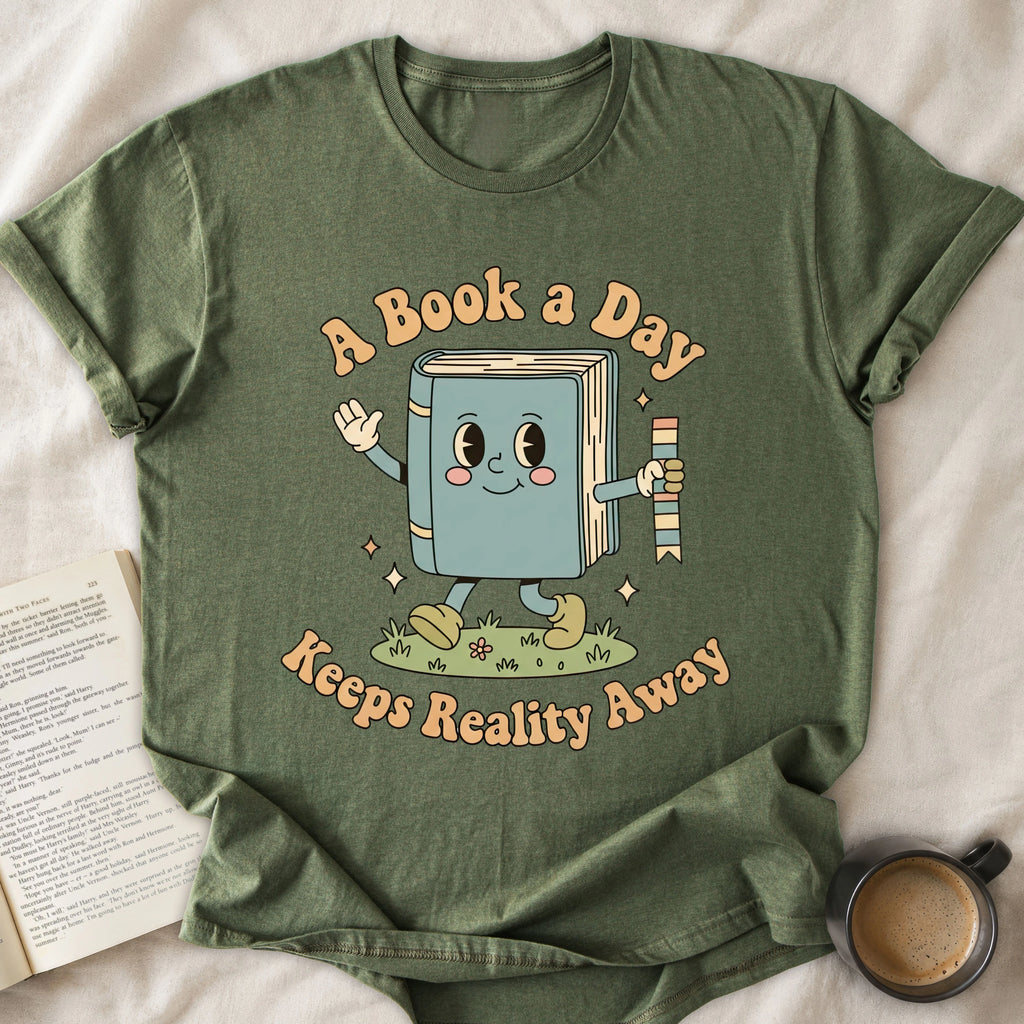A Book a Day Keeps Reality Away