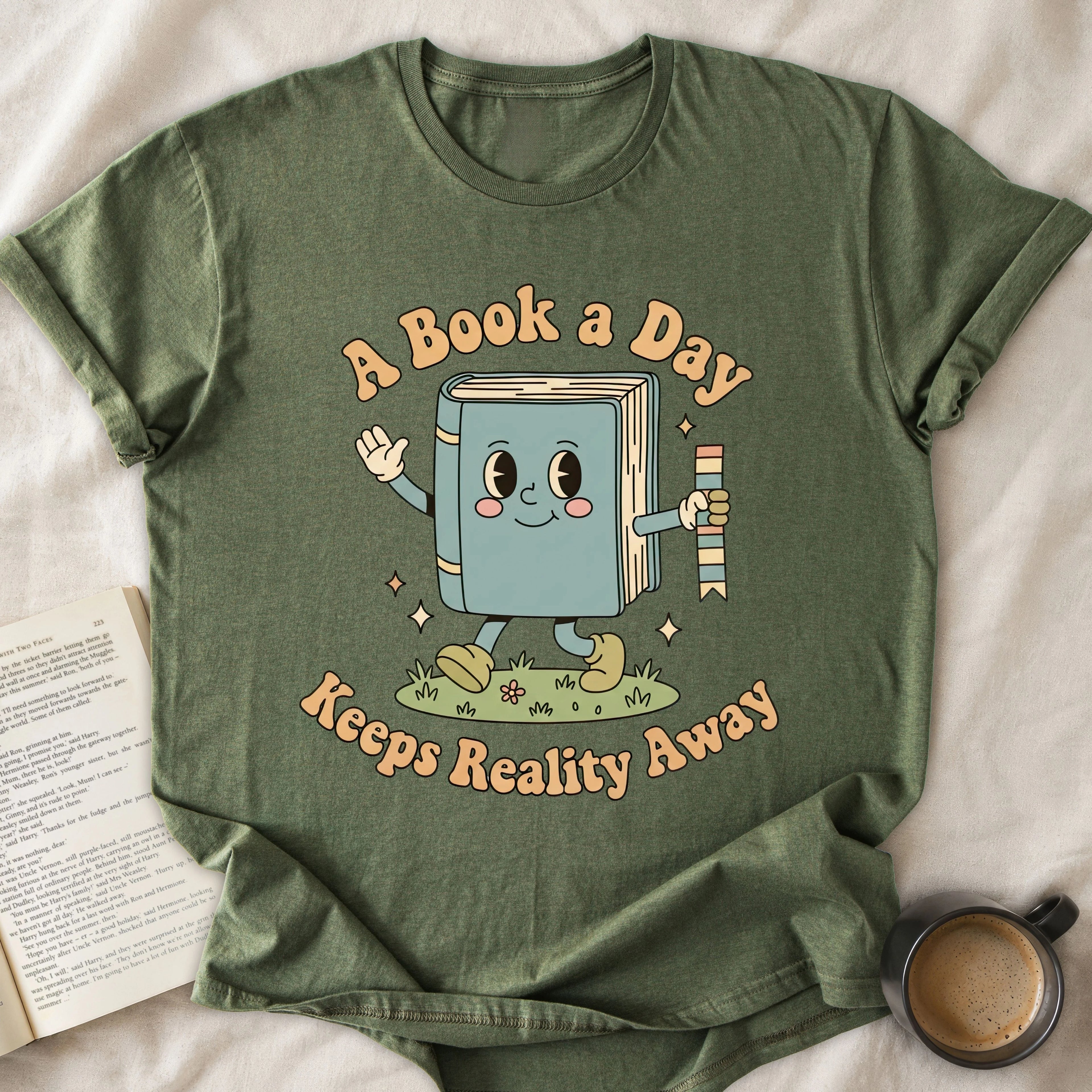 A Book a Day Keeps Reality Away