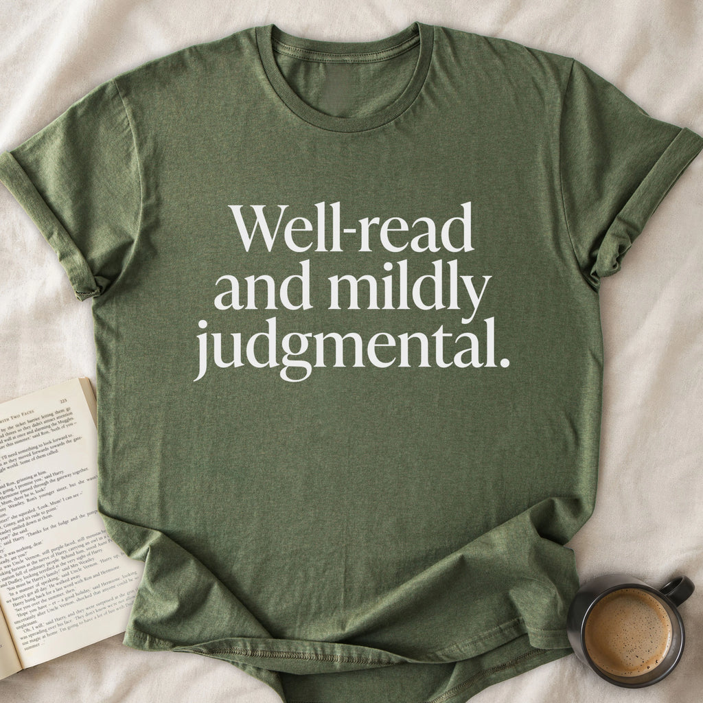 Well-read and mildly judgmental