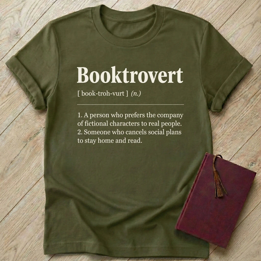 Booktrovert Dictionary T-Shirt